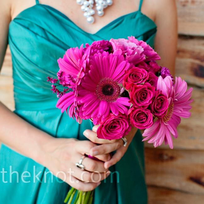 Pink Bridesmaid Bouquet 9564