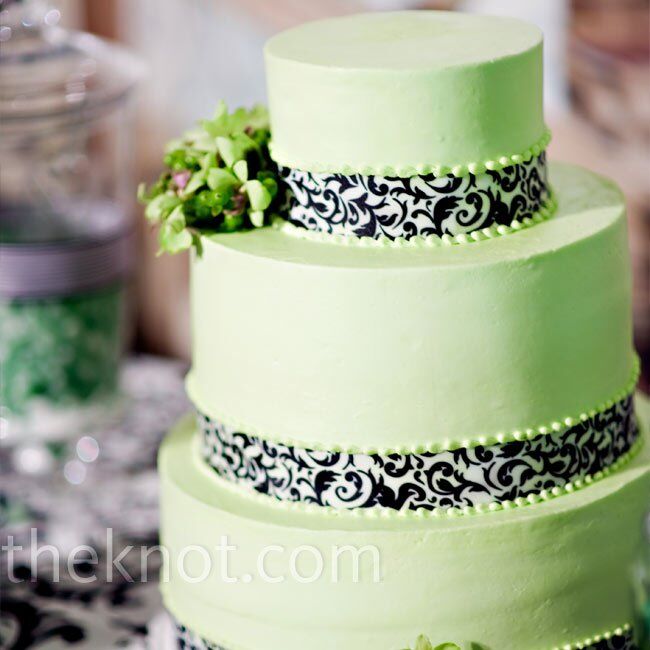 Green Buttercream Cake