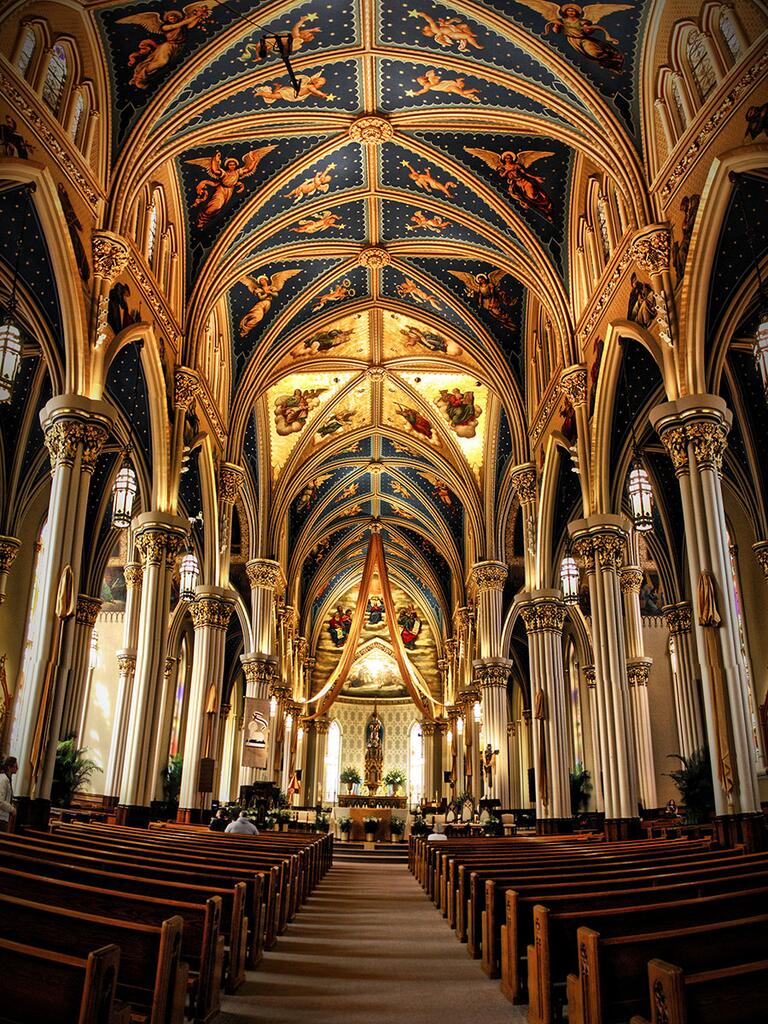 University of Notre Dame chapel