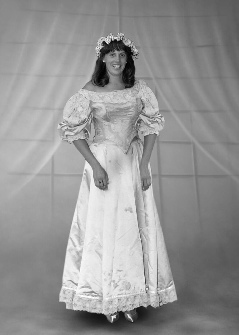 Ann Ogden Hausslien wedding dress from 1991