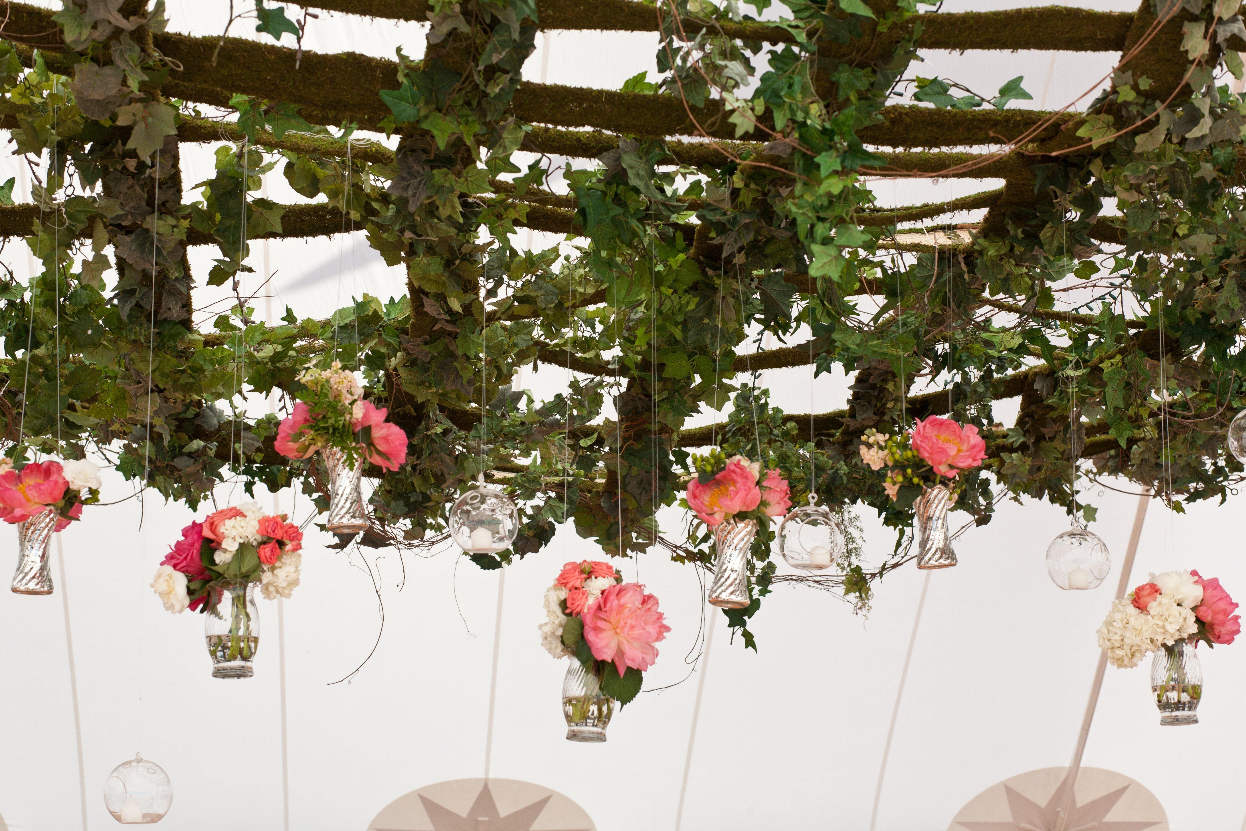 Garland And Flower Canopy