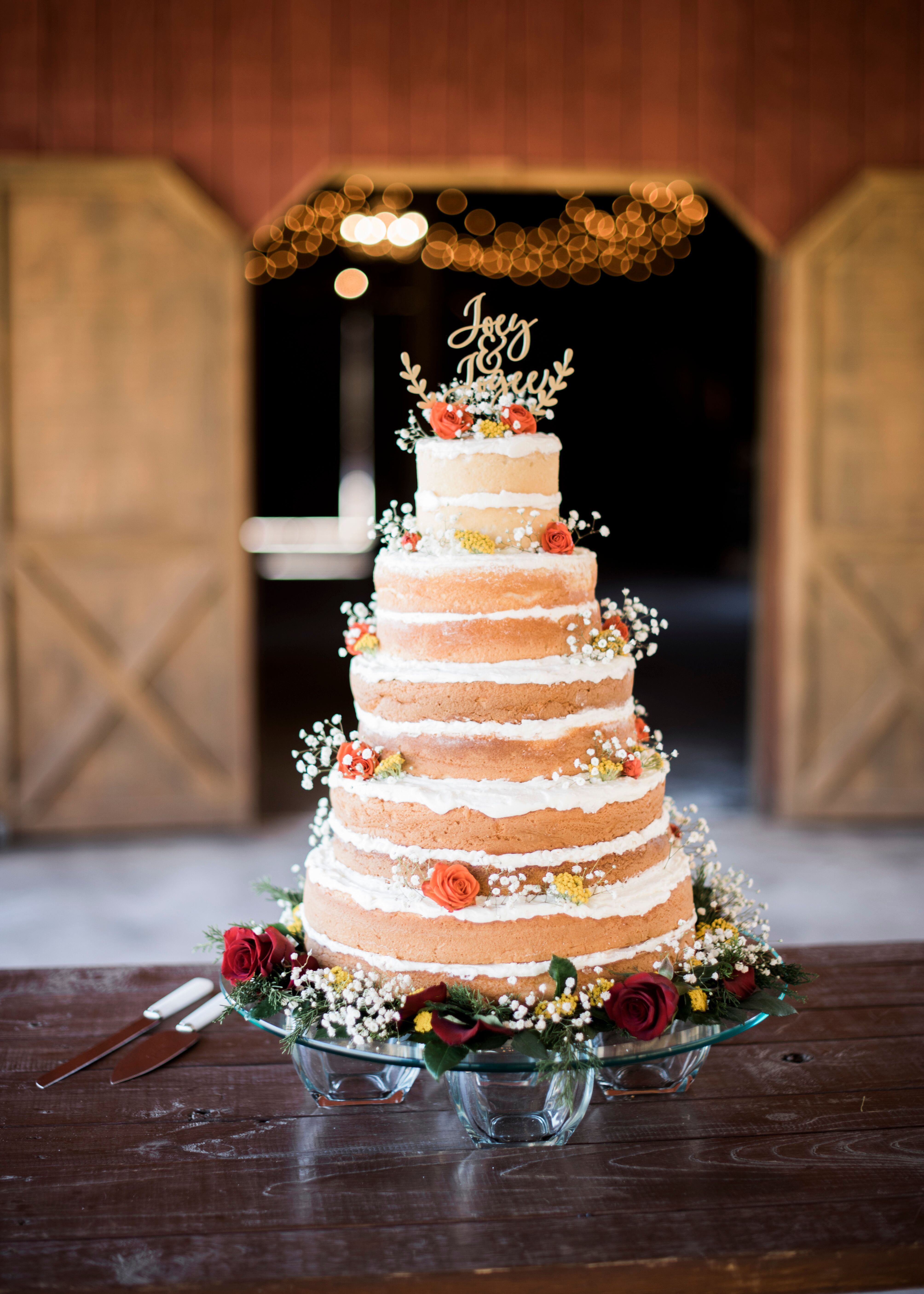 Layered Naked Cake