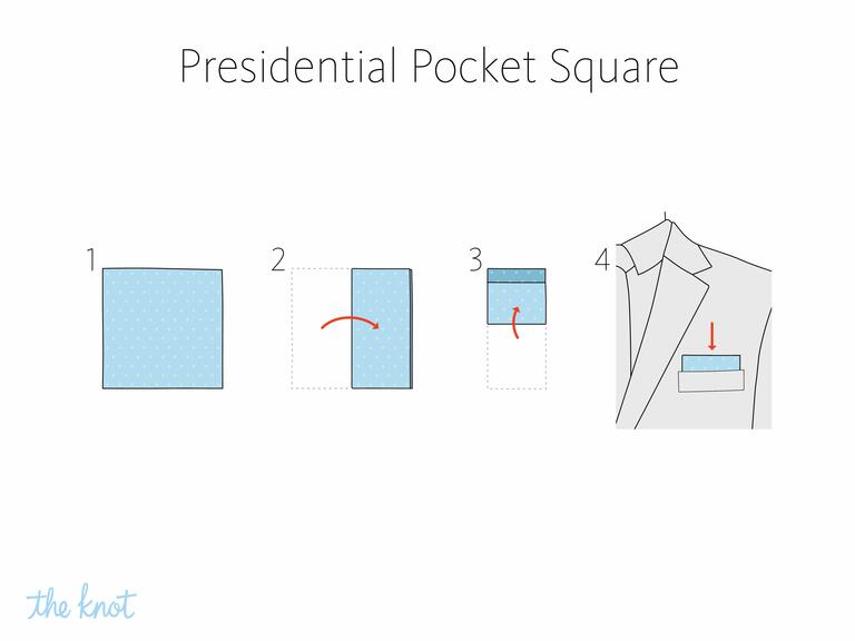 MIKOLO - How to fold a presidential pocket square