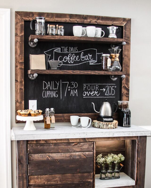 7 Charming Diy Coffee Stations For Your Home