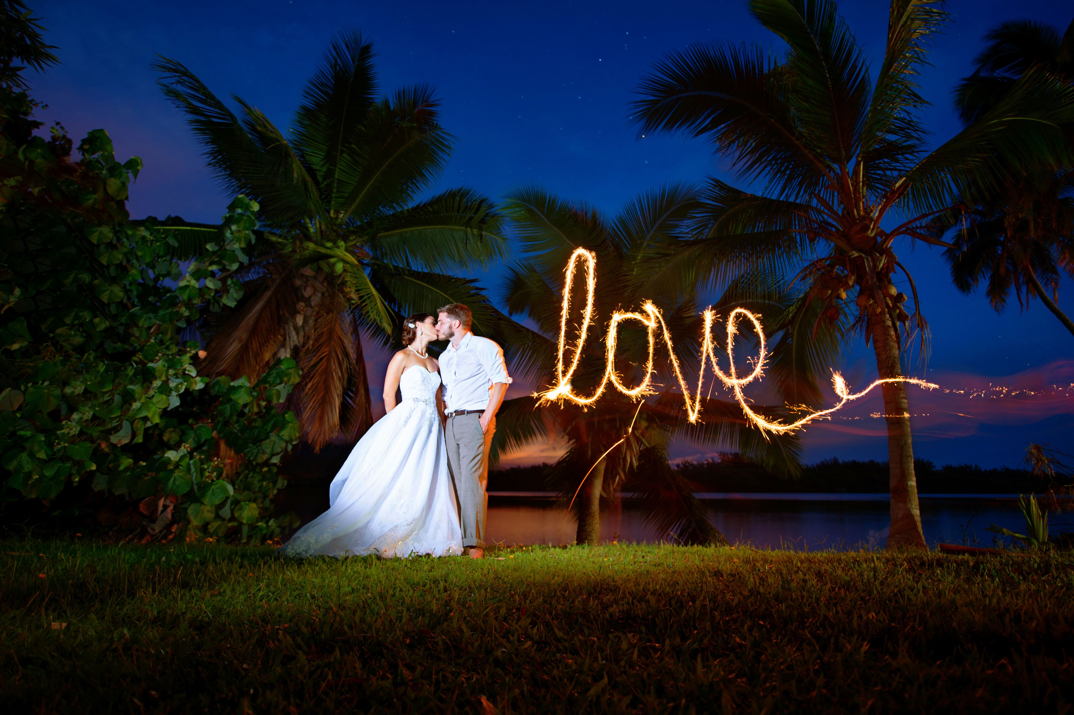 Here is what we decided to do with the flip-flops for the wedding