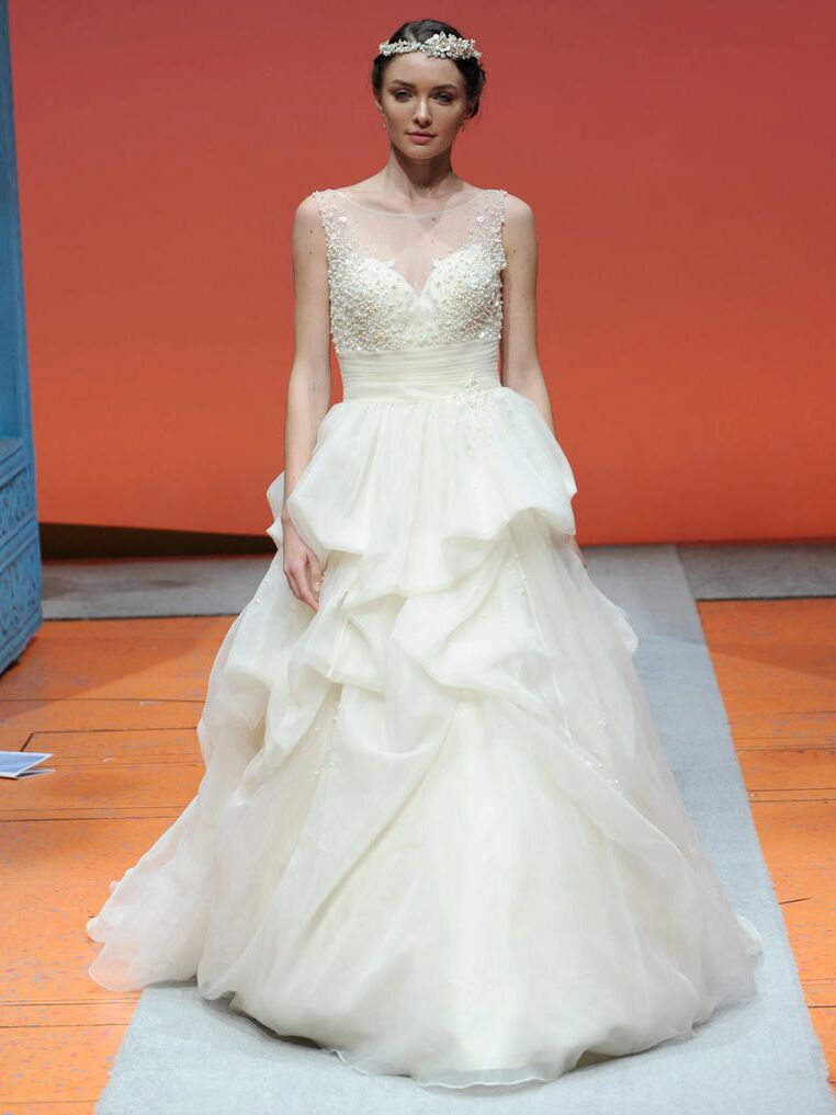 Disney Fairy Tale Weddings By Alfred Angelo Bridal Fashion Week Photos