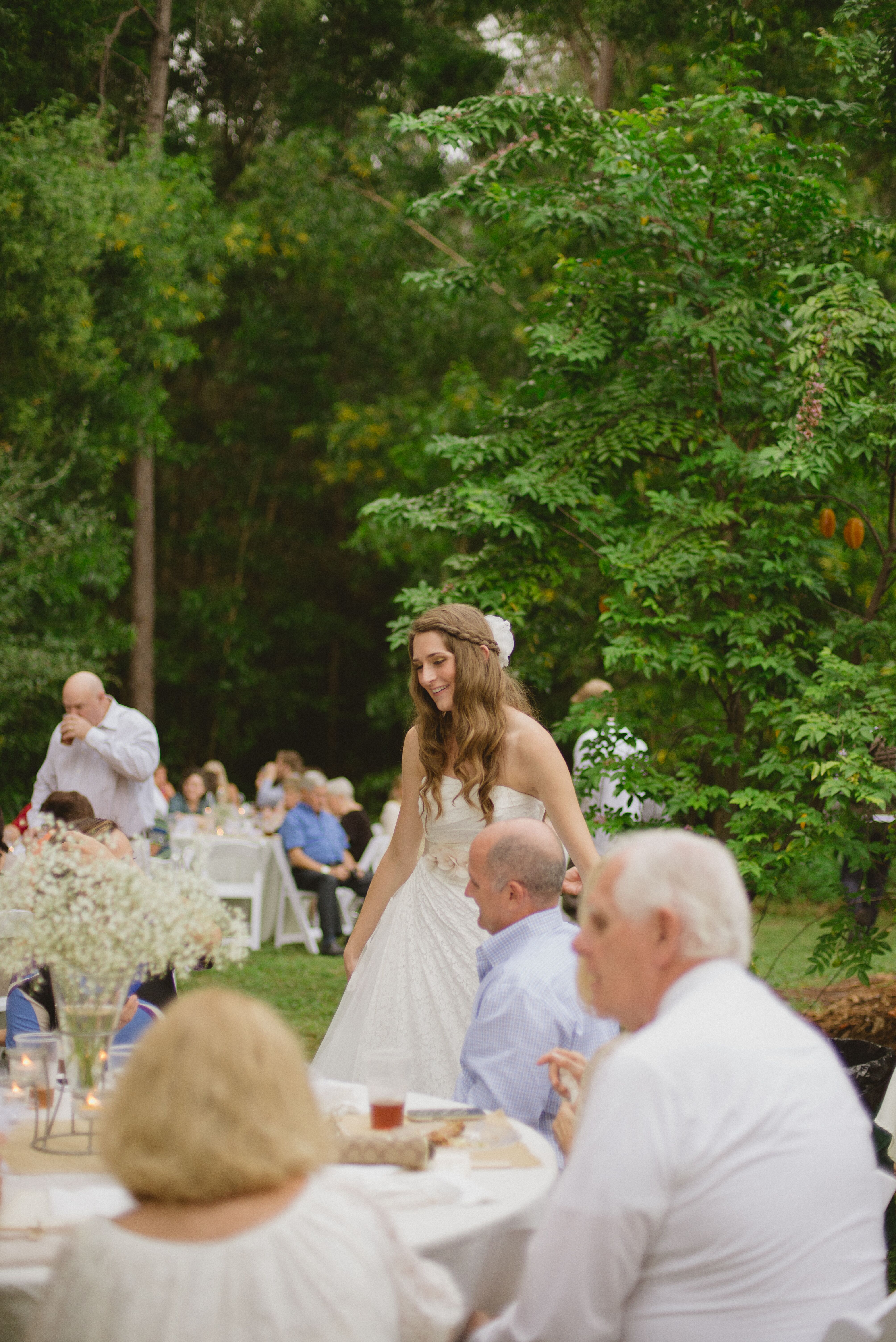 Outdoor Reception with Natural Landscape