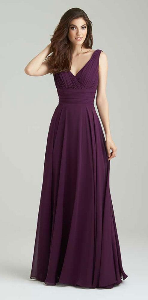 Amethyst Bridesmaid Dresses 9