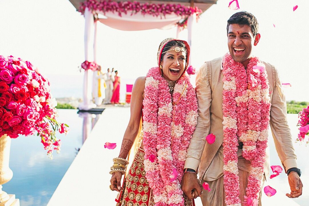 An Extravagant, Glamorous Indian Wedding at Amanyara in