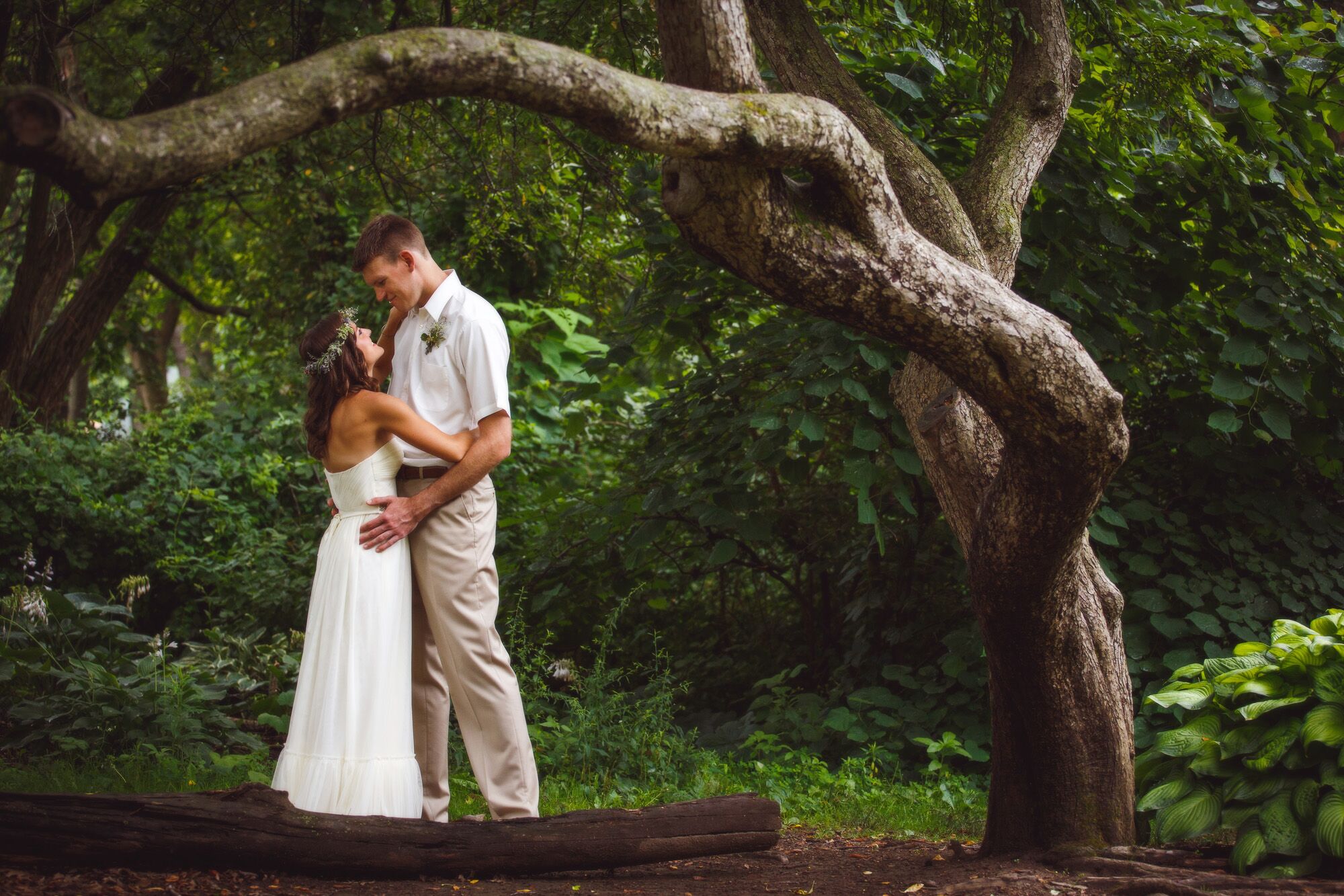 A Rustic Outdoor Wedding  at Butterfield Pavilion in 