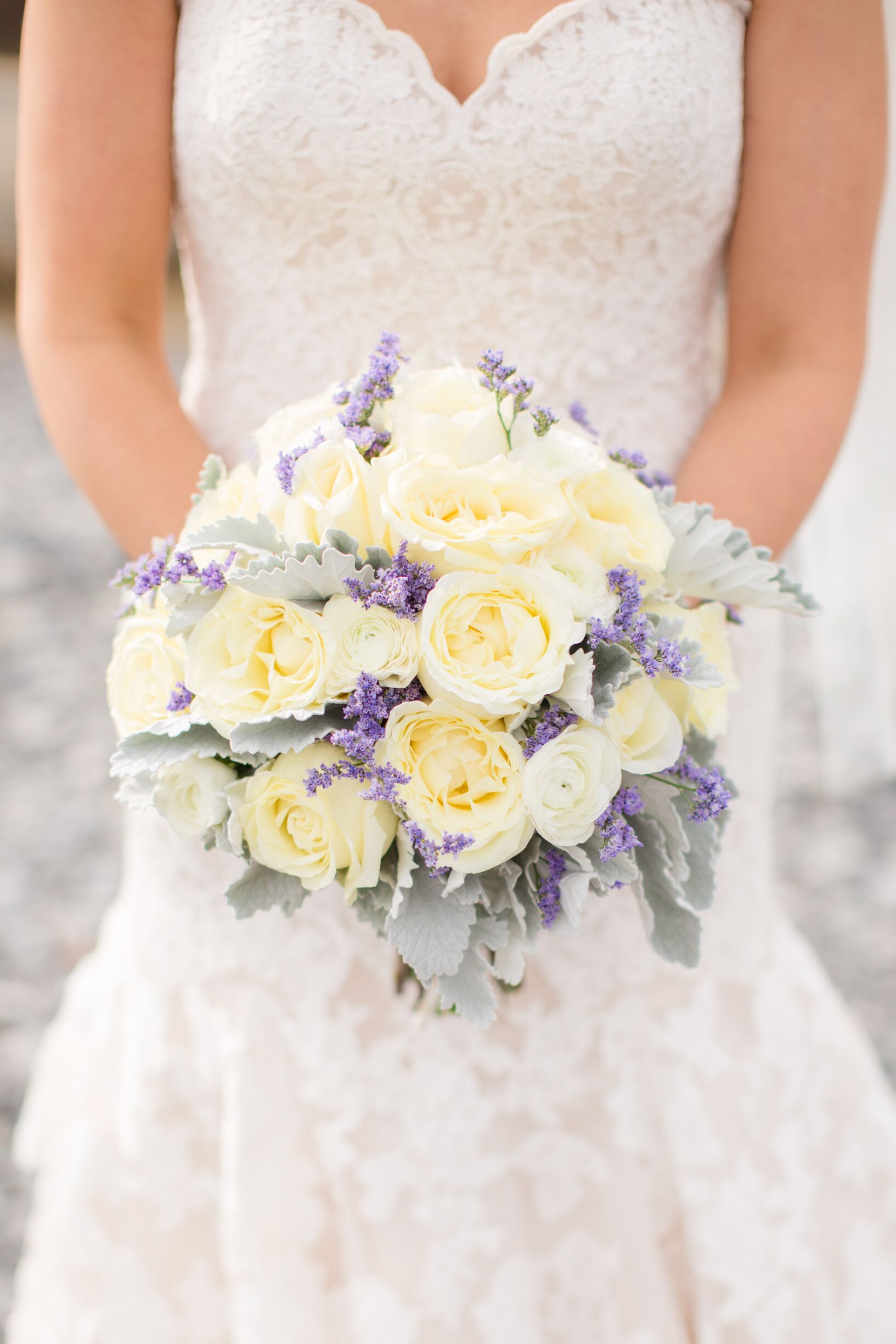 White and Purple Bouquet