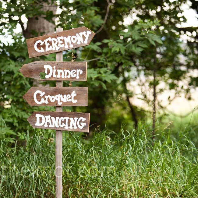 Rustic Wedding Sign