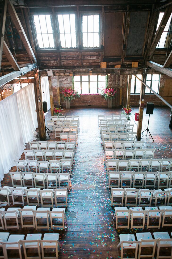 A Bright Mexican Inspired Wedding  at Greenpoint Loft in 