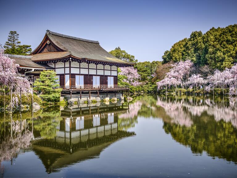 Exotic honeymoon Kyoto, Japan