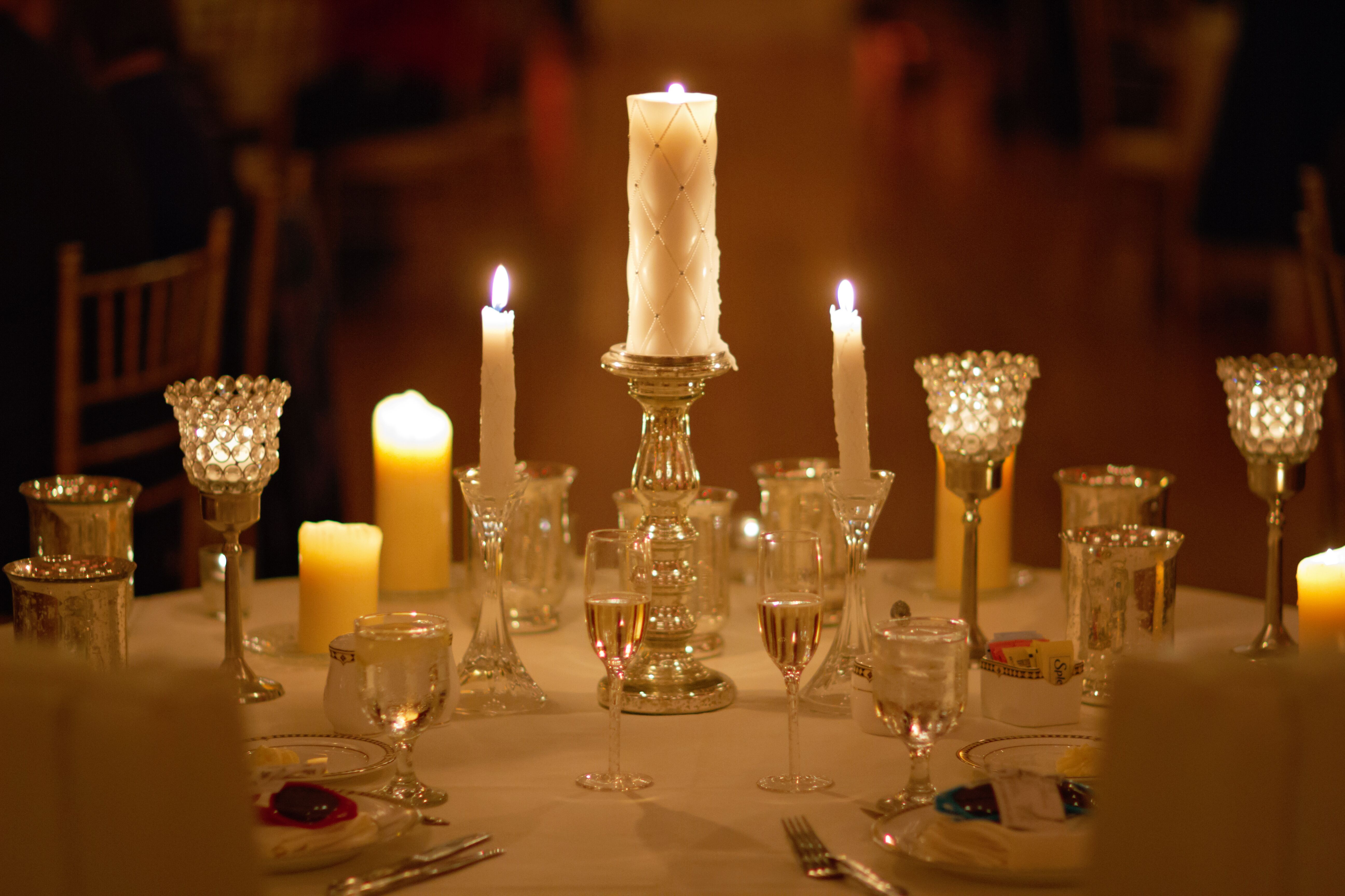 Classic Reception Table Setting