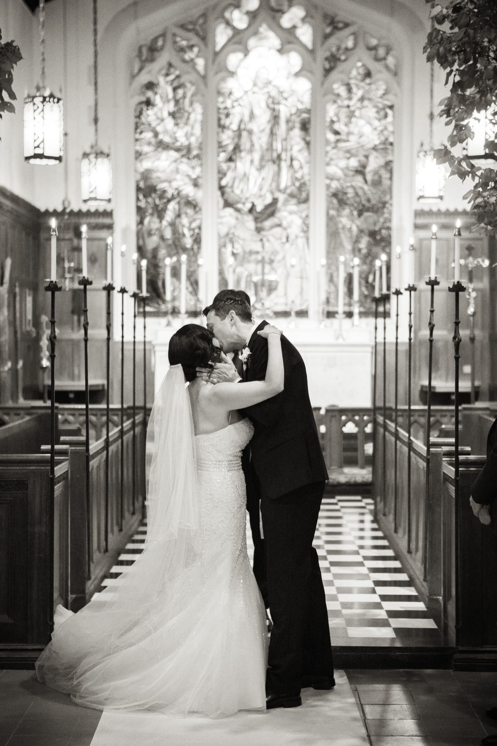 Traditional Episcopal Church Wedding Ceremony