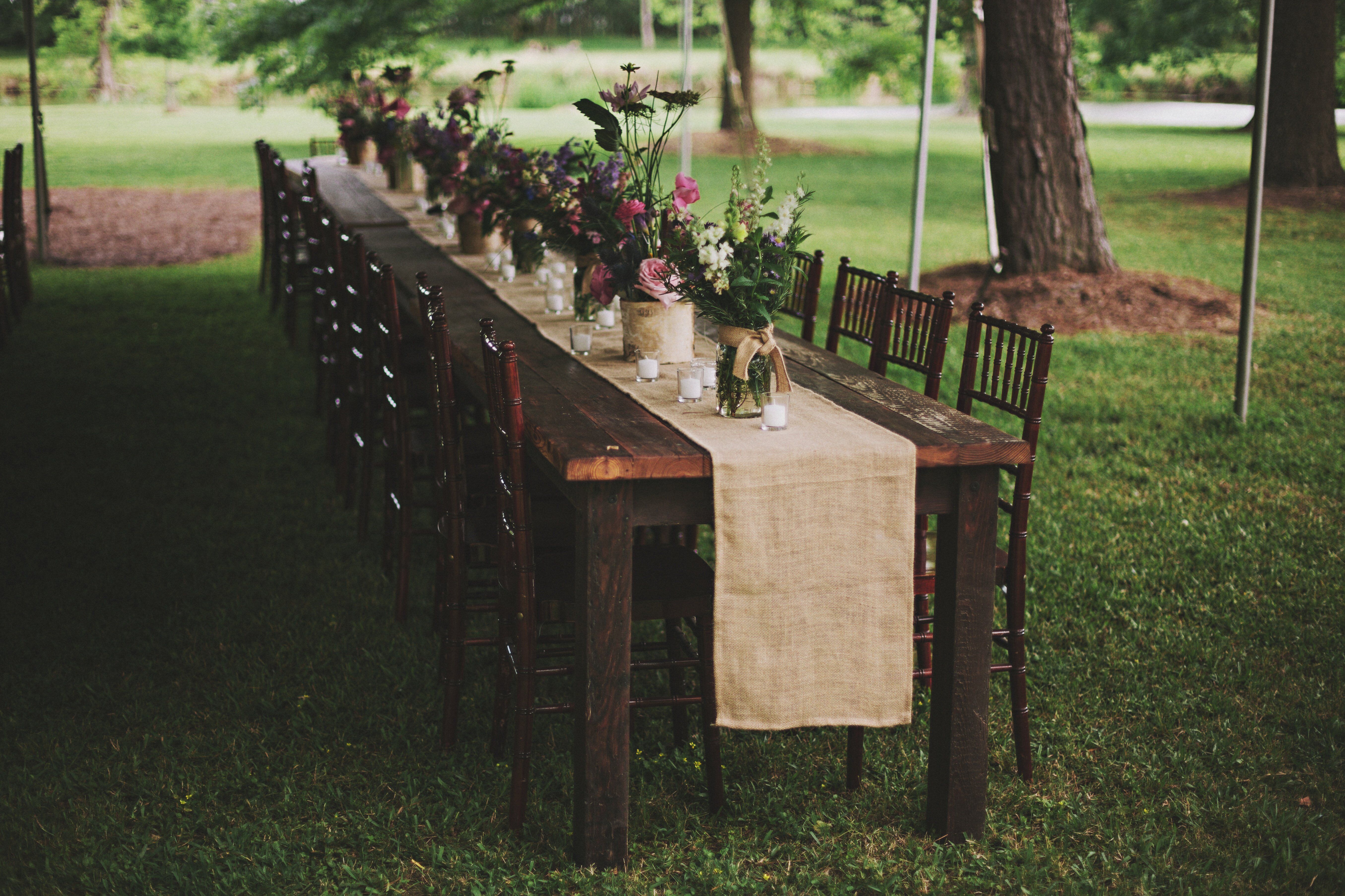 Handcrafted Farm Tables