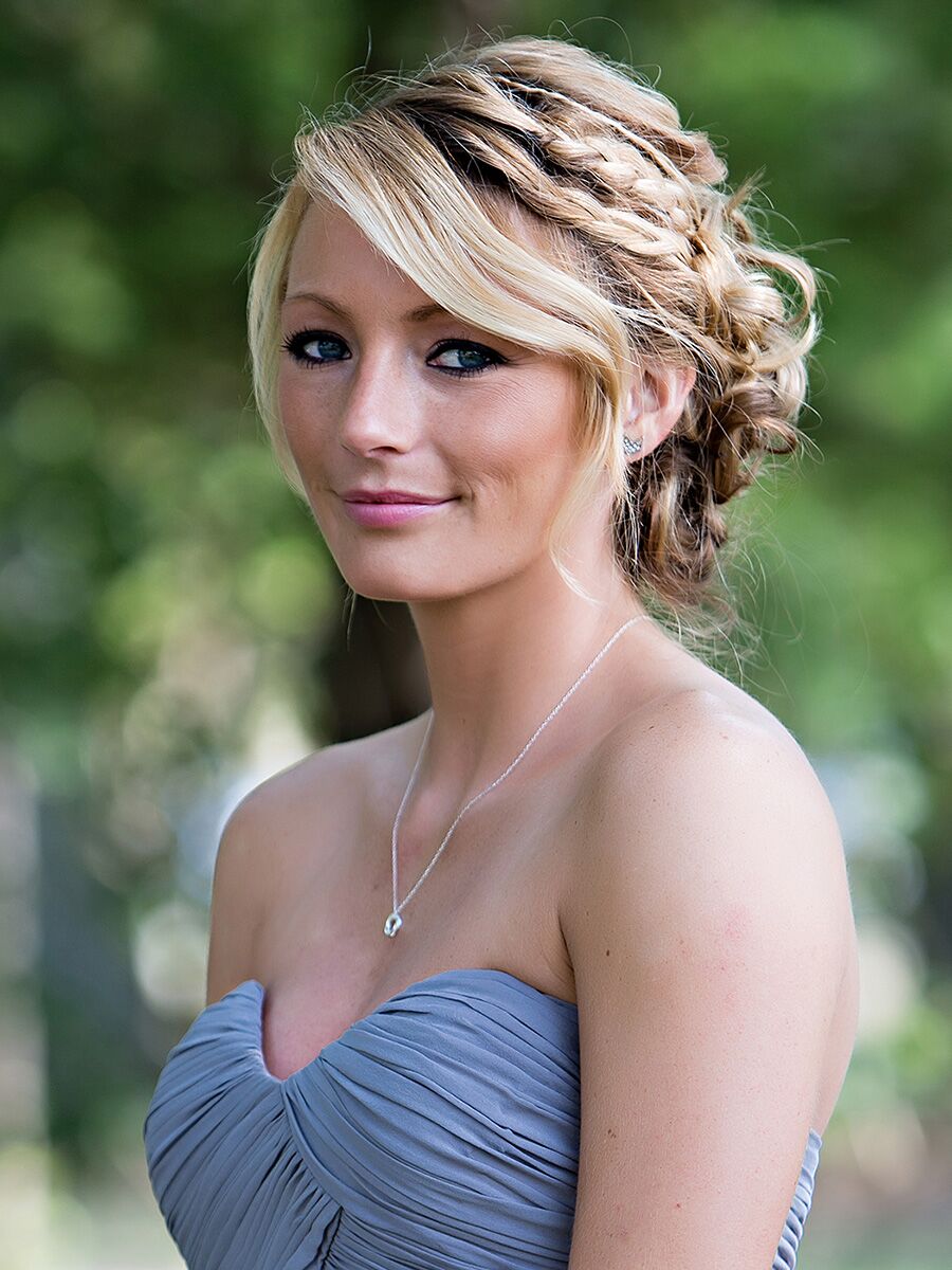 Prom Hairstyles For Strapless Dresses  HairStyles