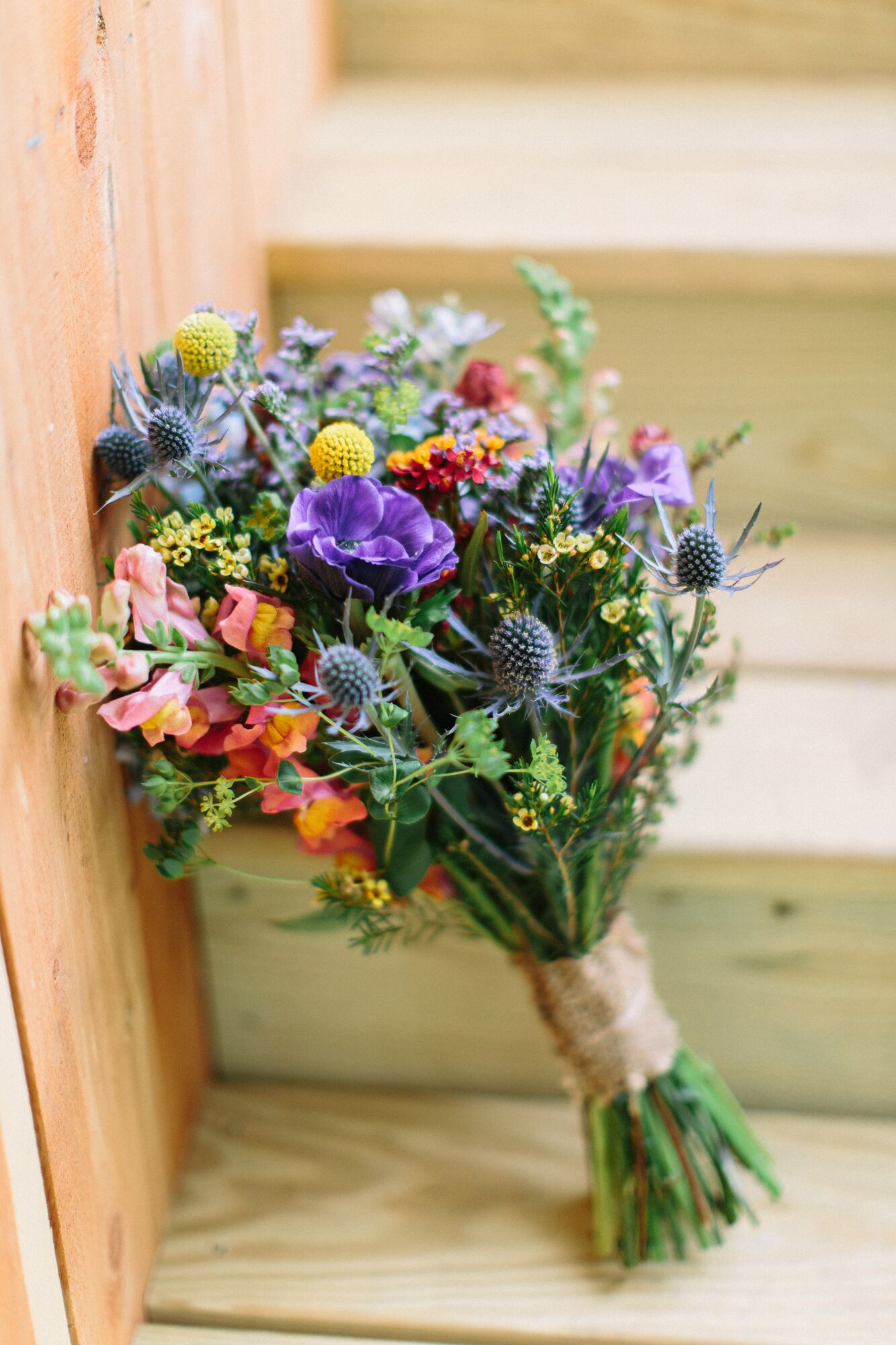 Bright Wildflower Bridal Bouquet