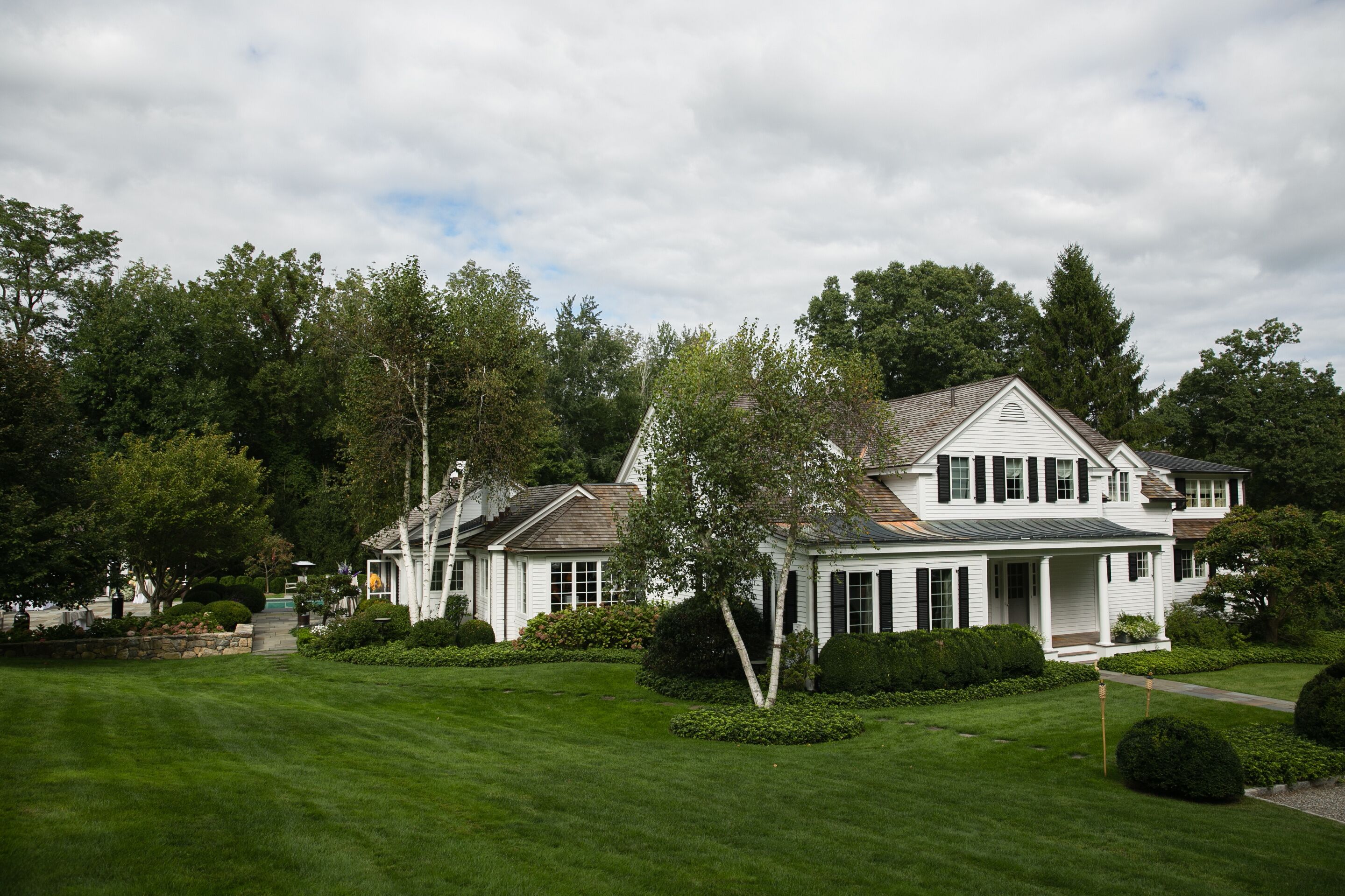 Backyard Home Wedding Venue in Bedford, New York