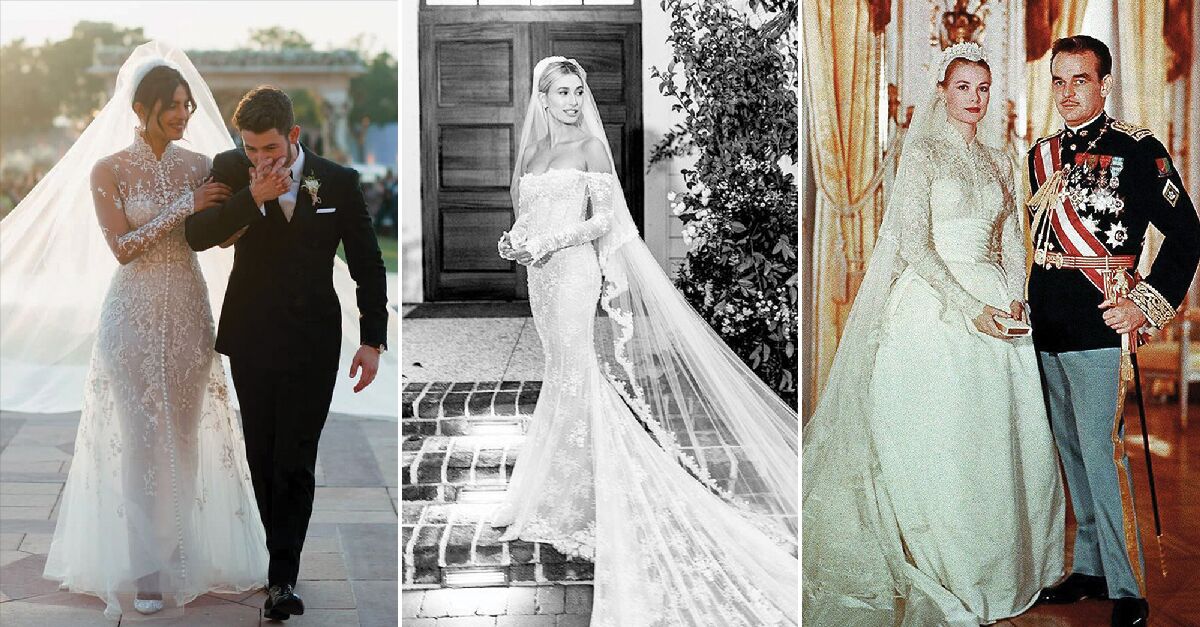 The 65 Best Celebrity Wedding Dresses Ever