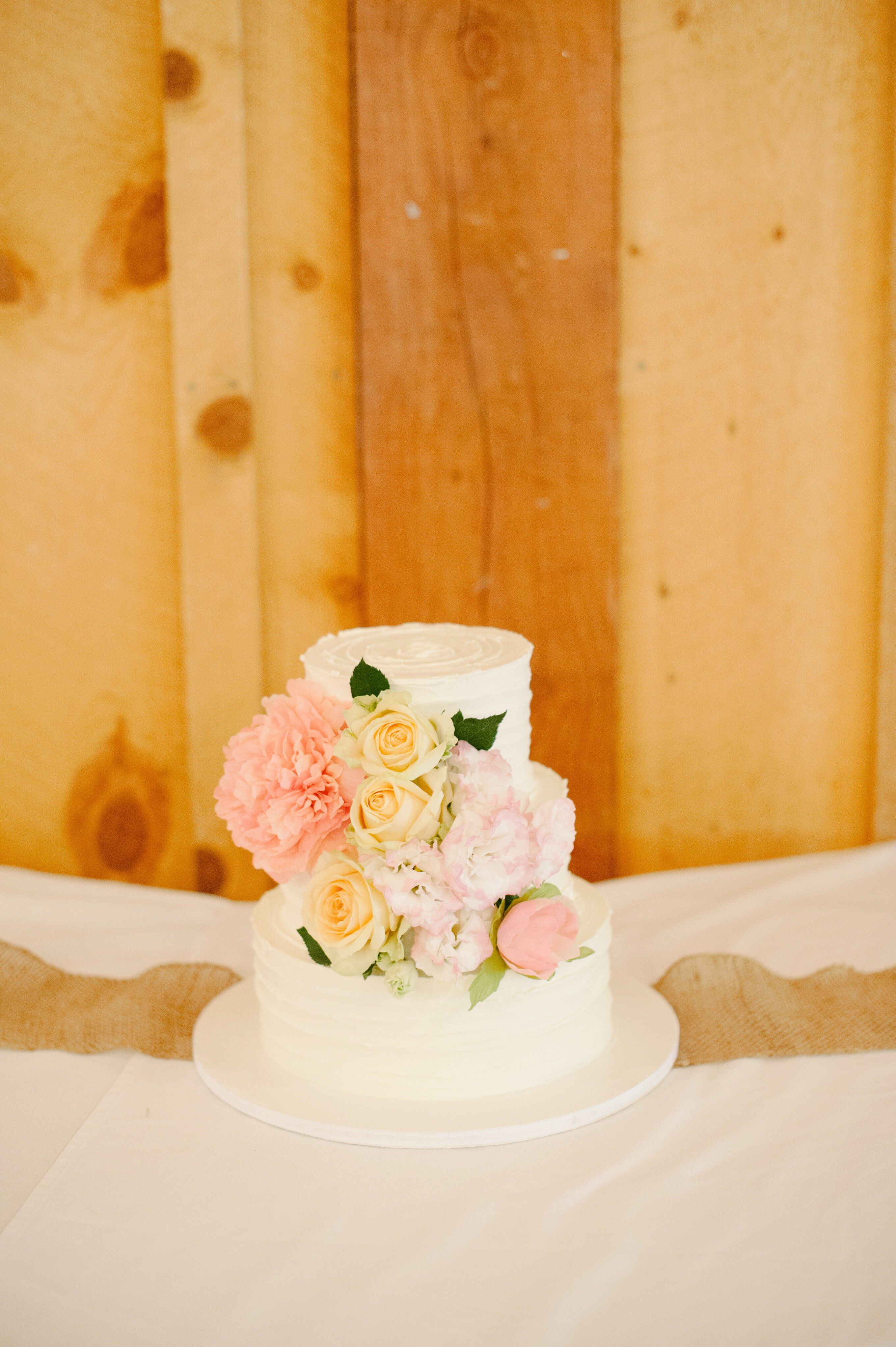 Pastel Floral Cake