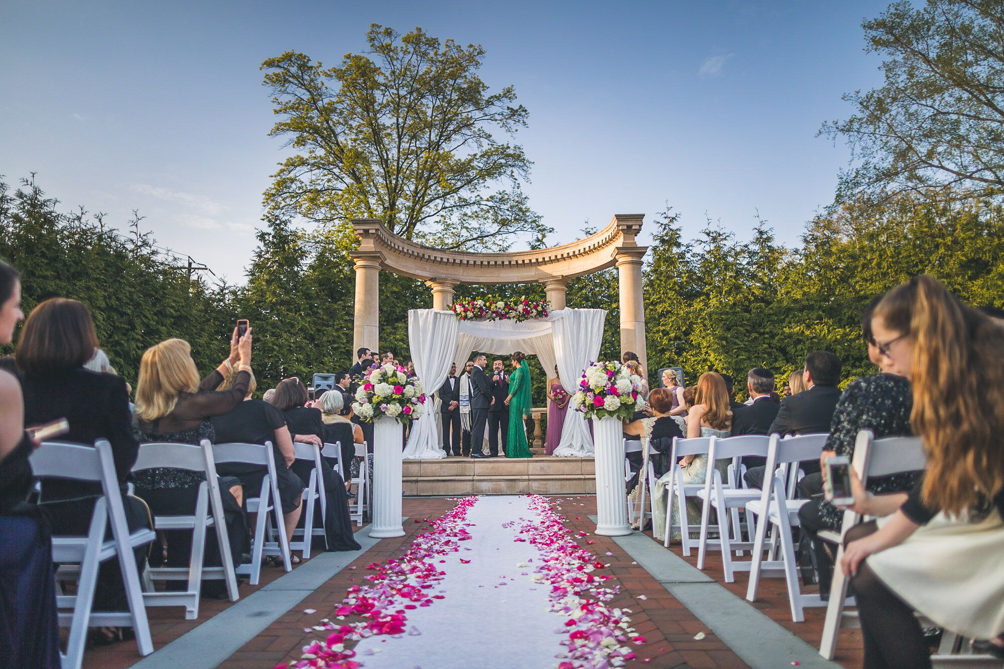 Rockleigh Country Club Outdoor Garden Ceremony