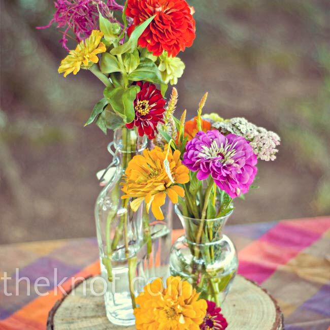 Wildflower Centerpieces