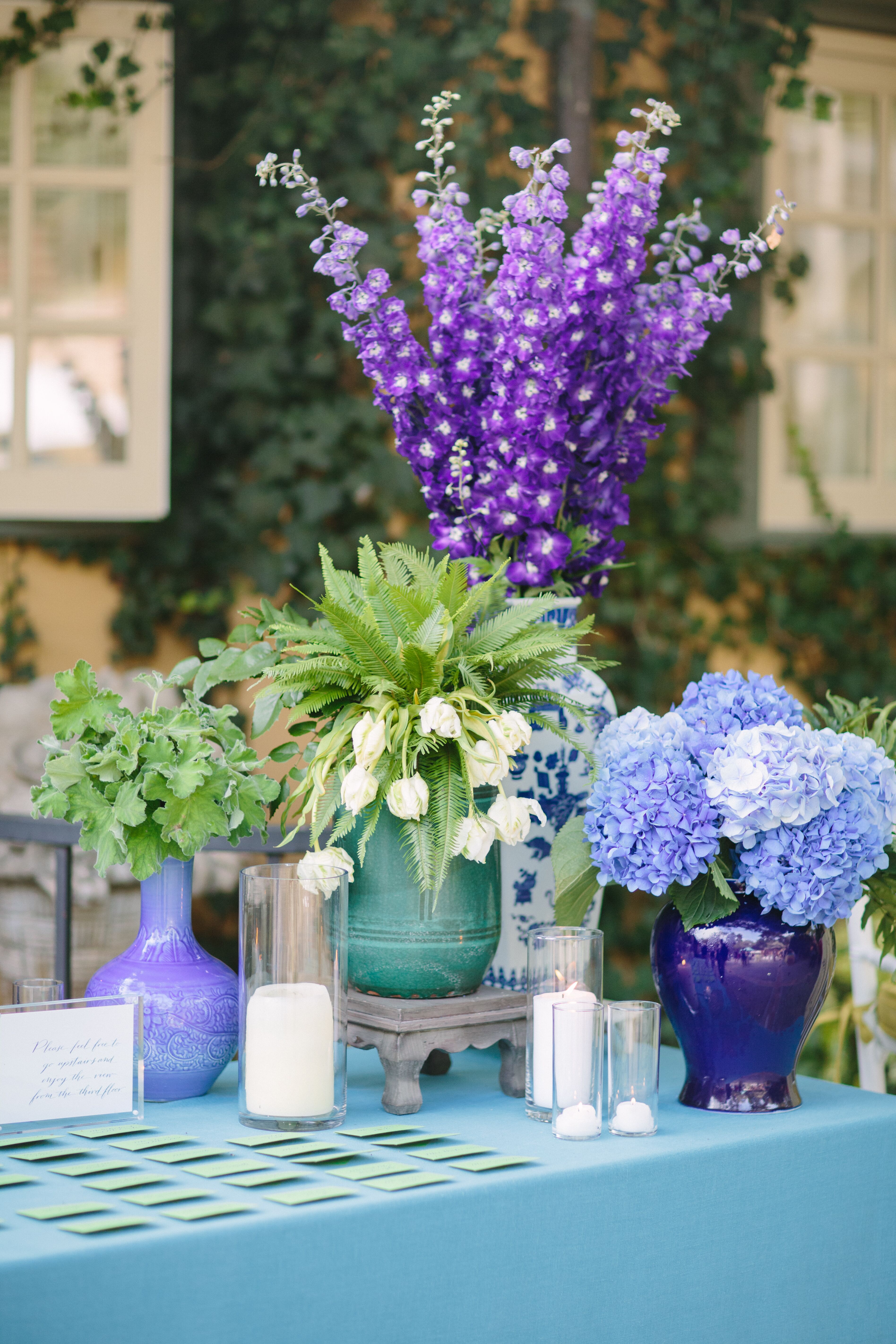 Purple and Violet Arrangements