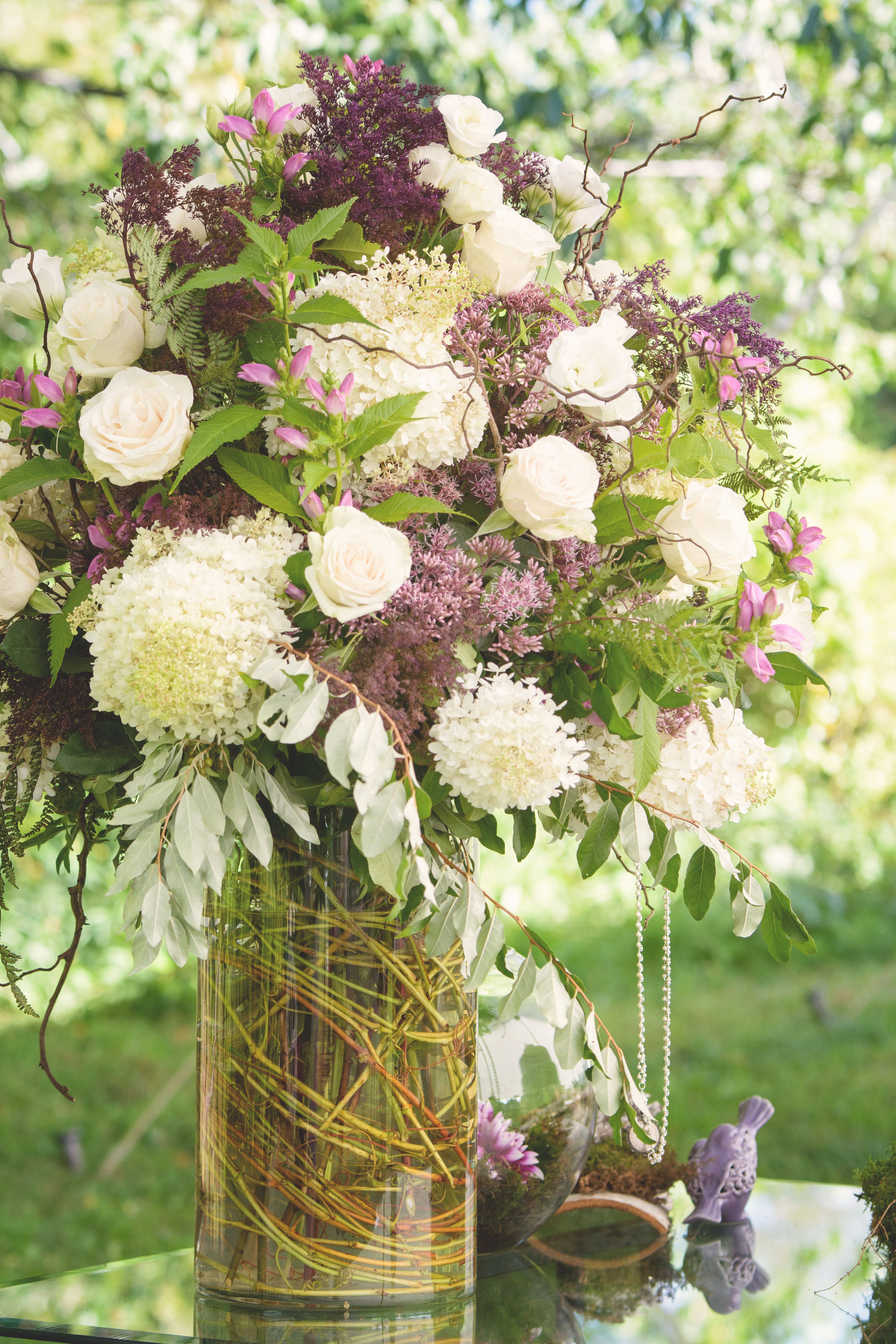 Whimsical, Garden-Inspired Flower Arrangements