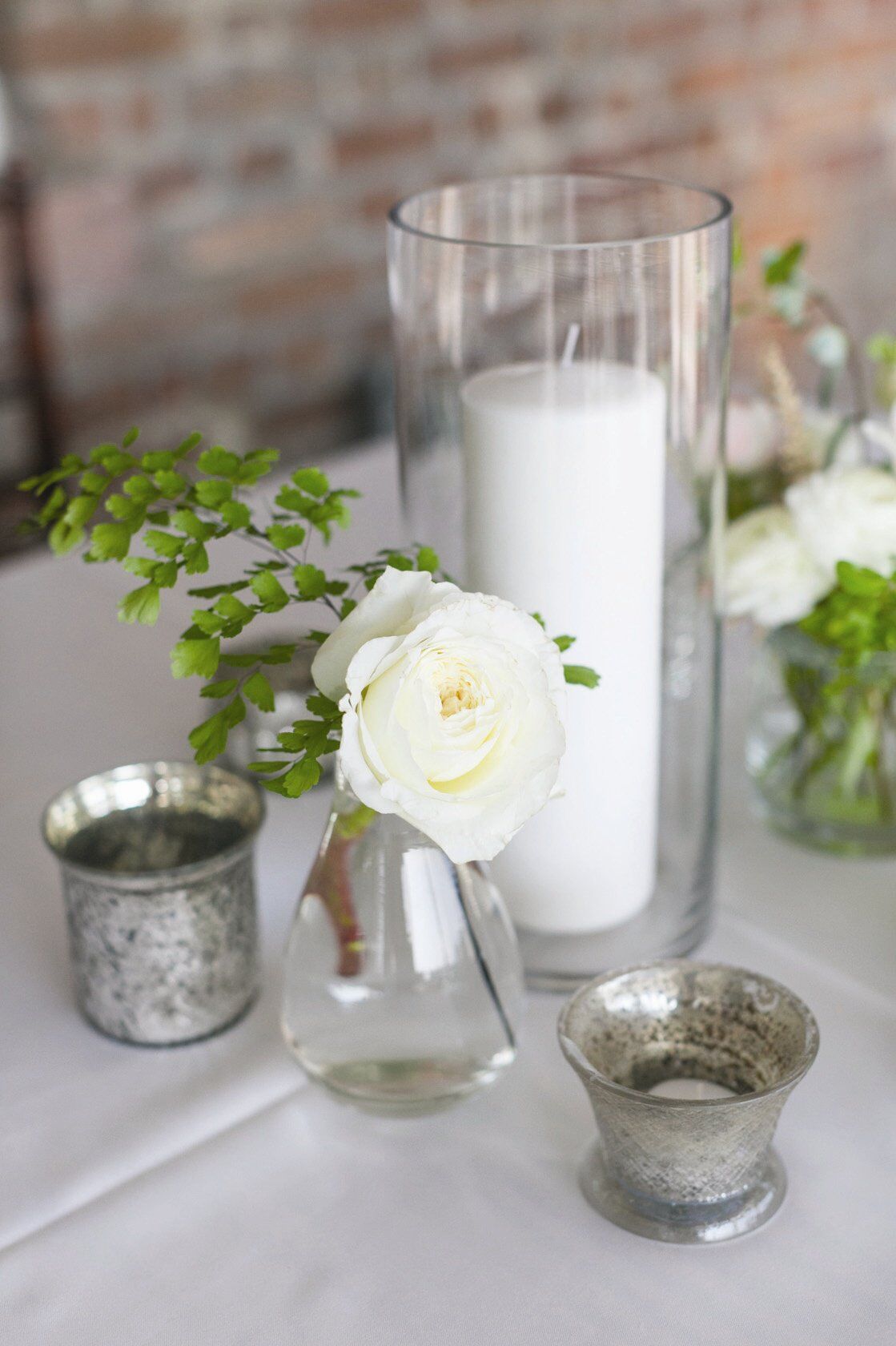 Flower and Candle Decor