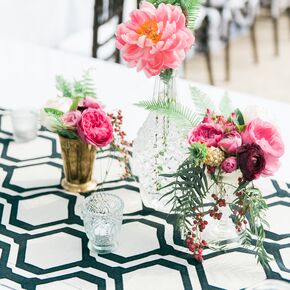 Peony Wedding Centerpieces