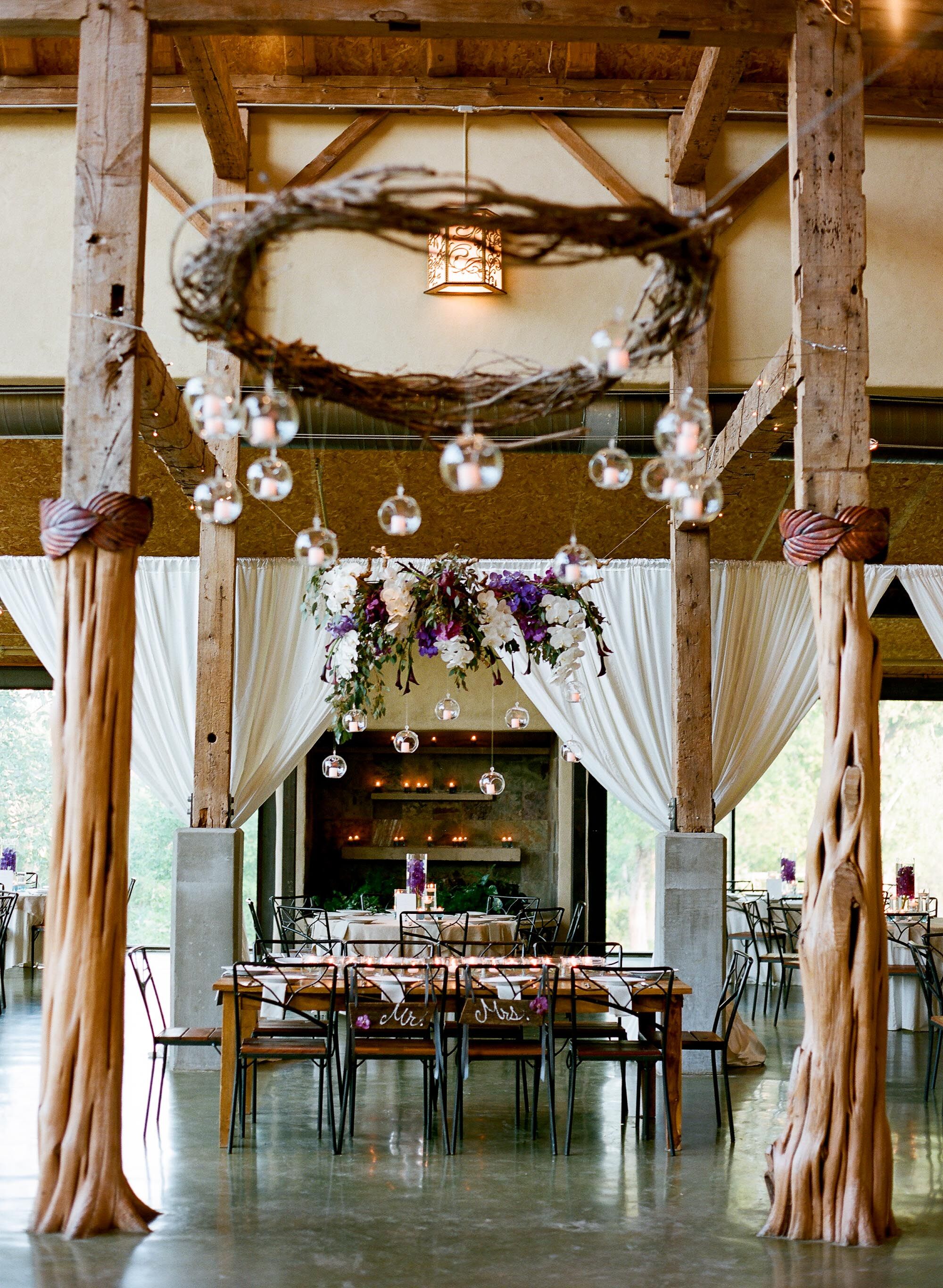  Rustic  Indoor  Reception