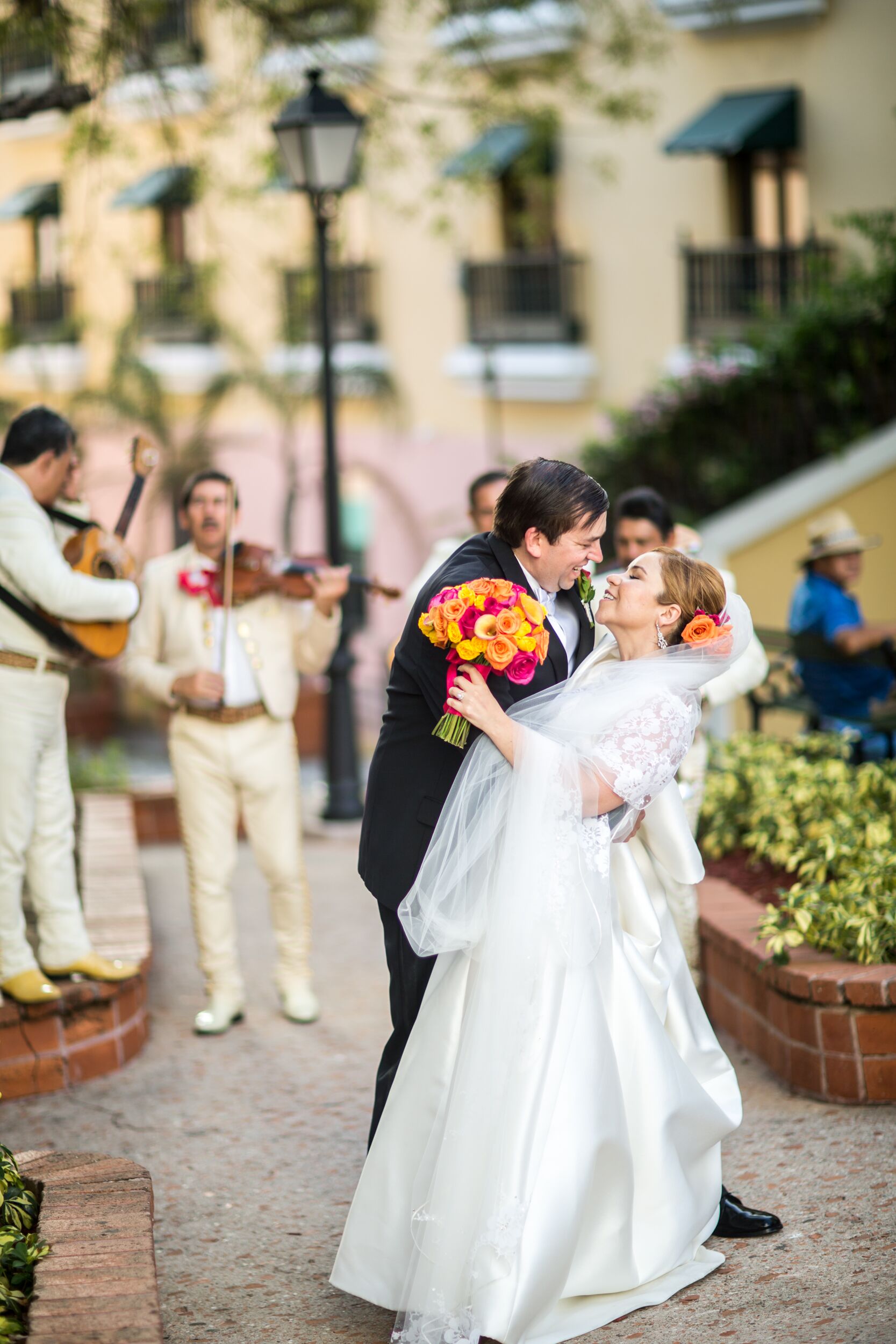 A Traditional, Destination Wedding at Hotel El Convento in Old San Juan
