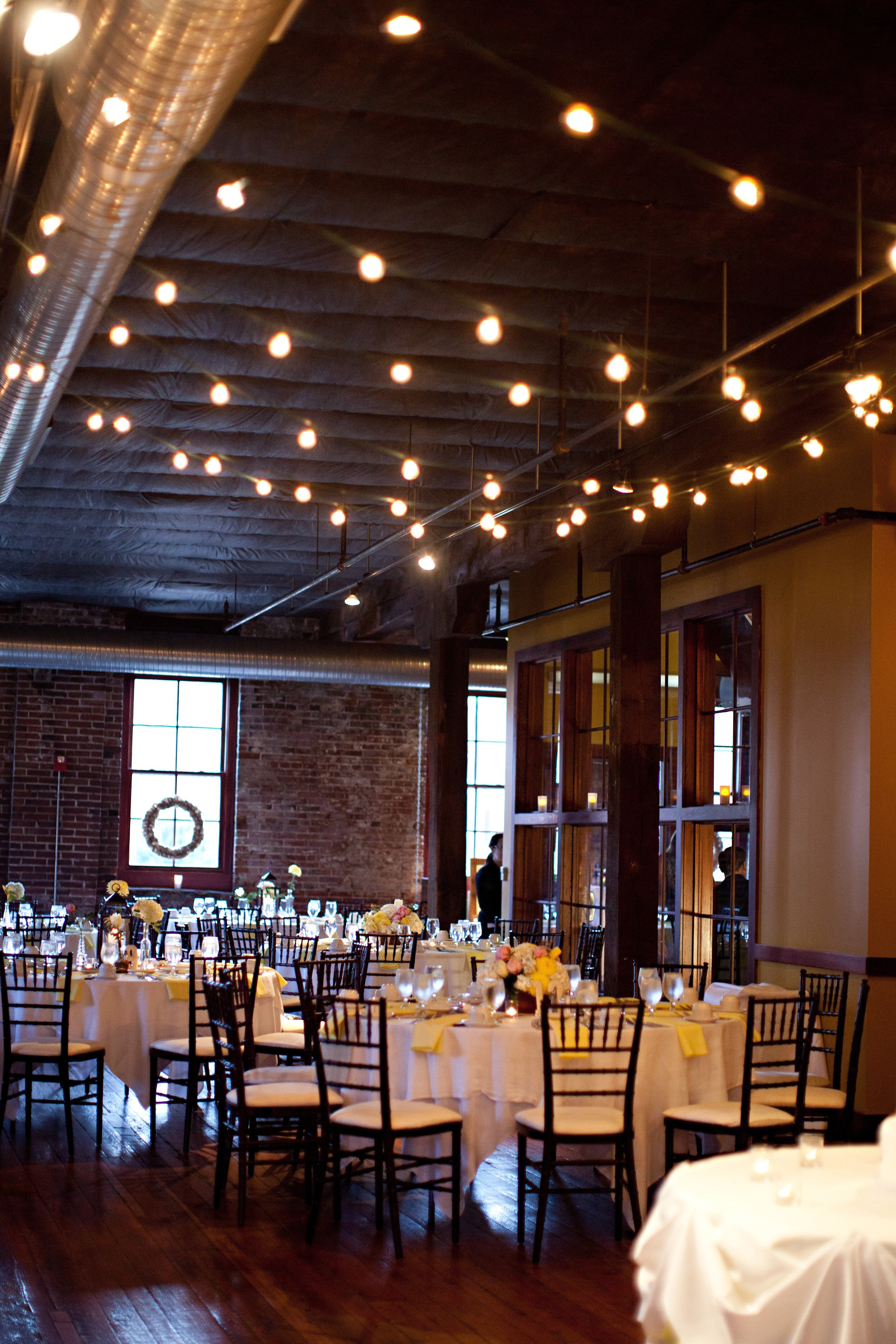 Exposed brick Reception  Space 