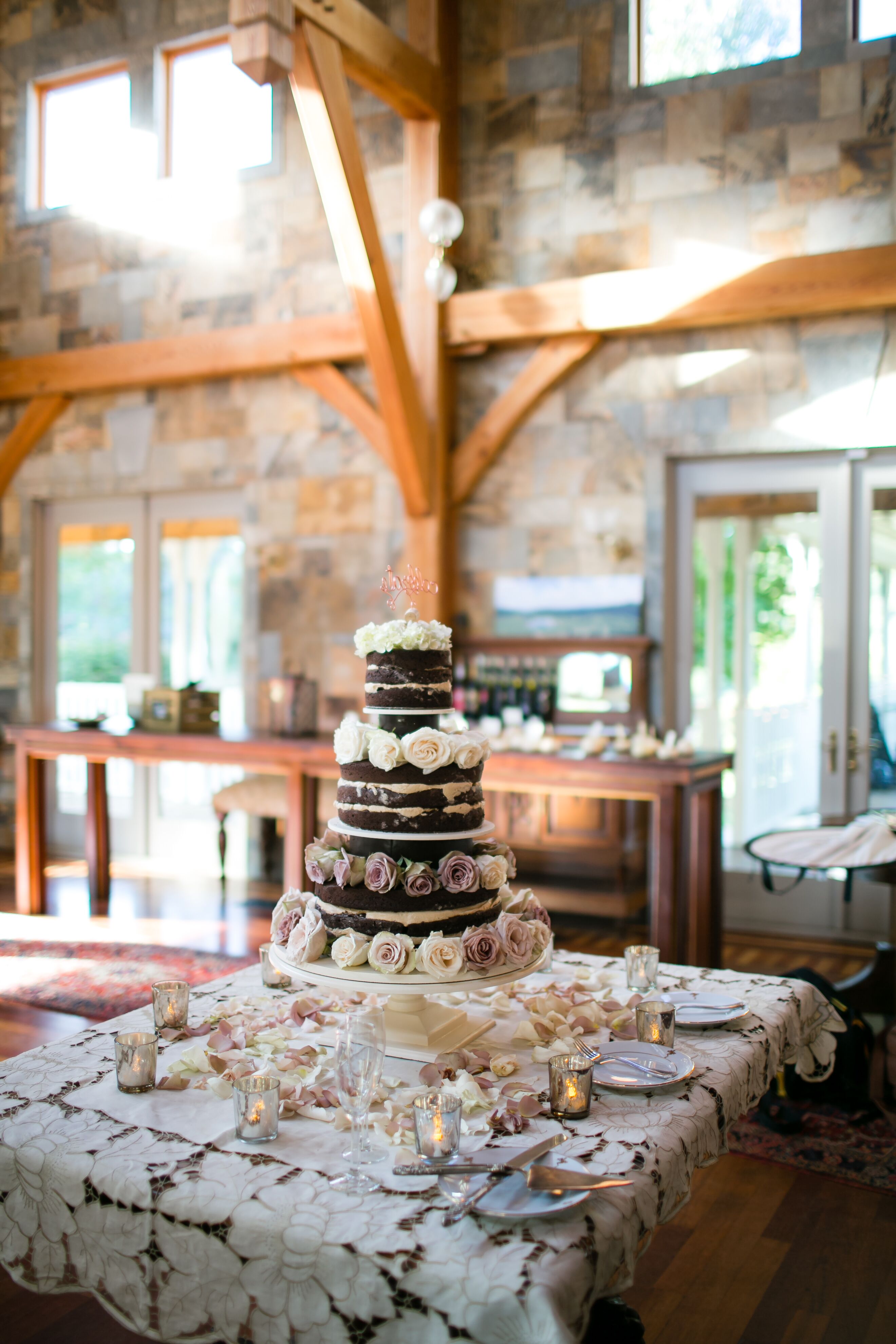 Rustic Glam Wedding Reception Decor