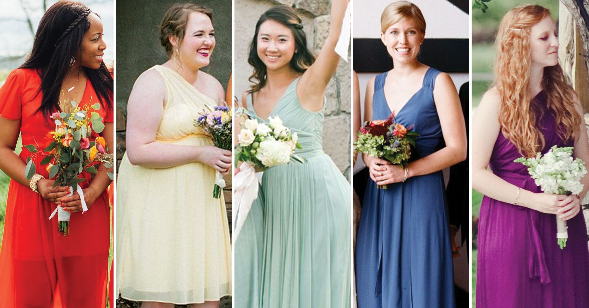 most popular bridesmaid dress colors