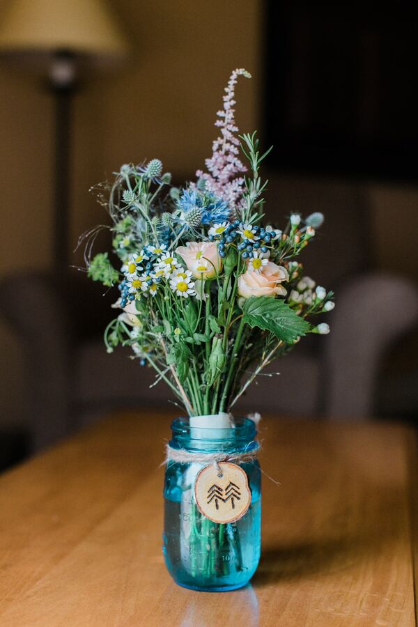 Wildflower Bouquet With Daisies