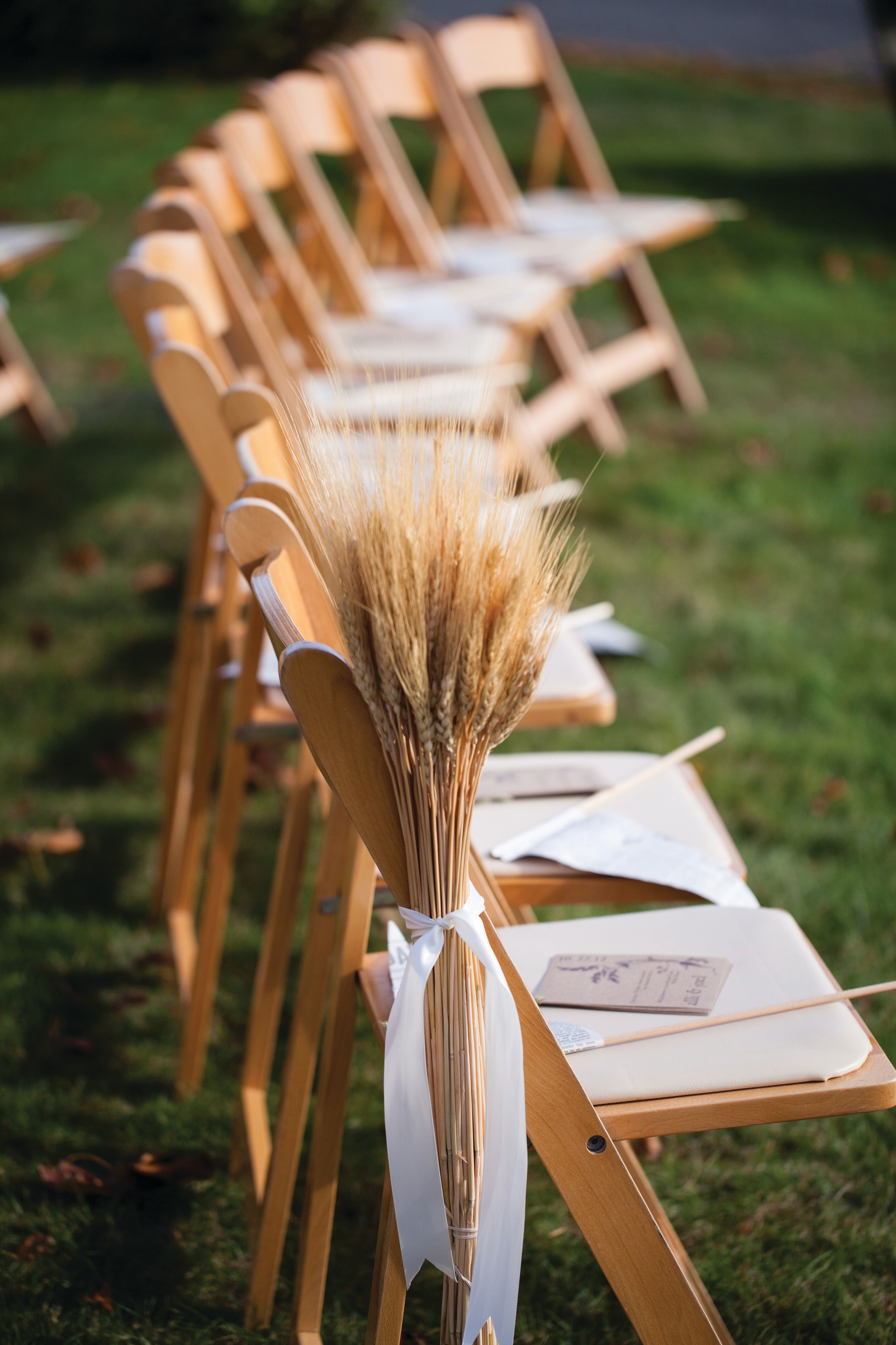 Wheat Aisle Decorations