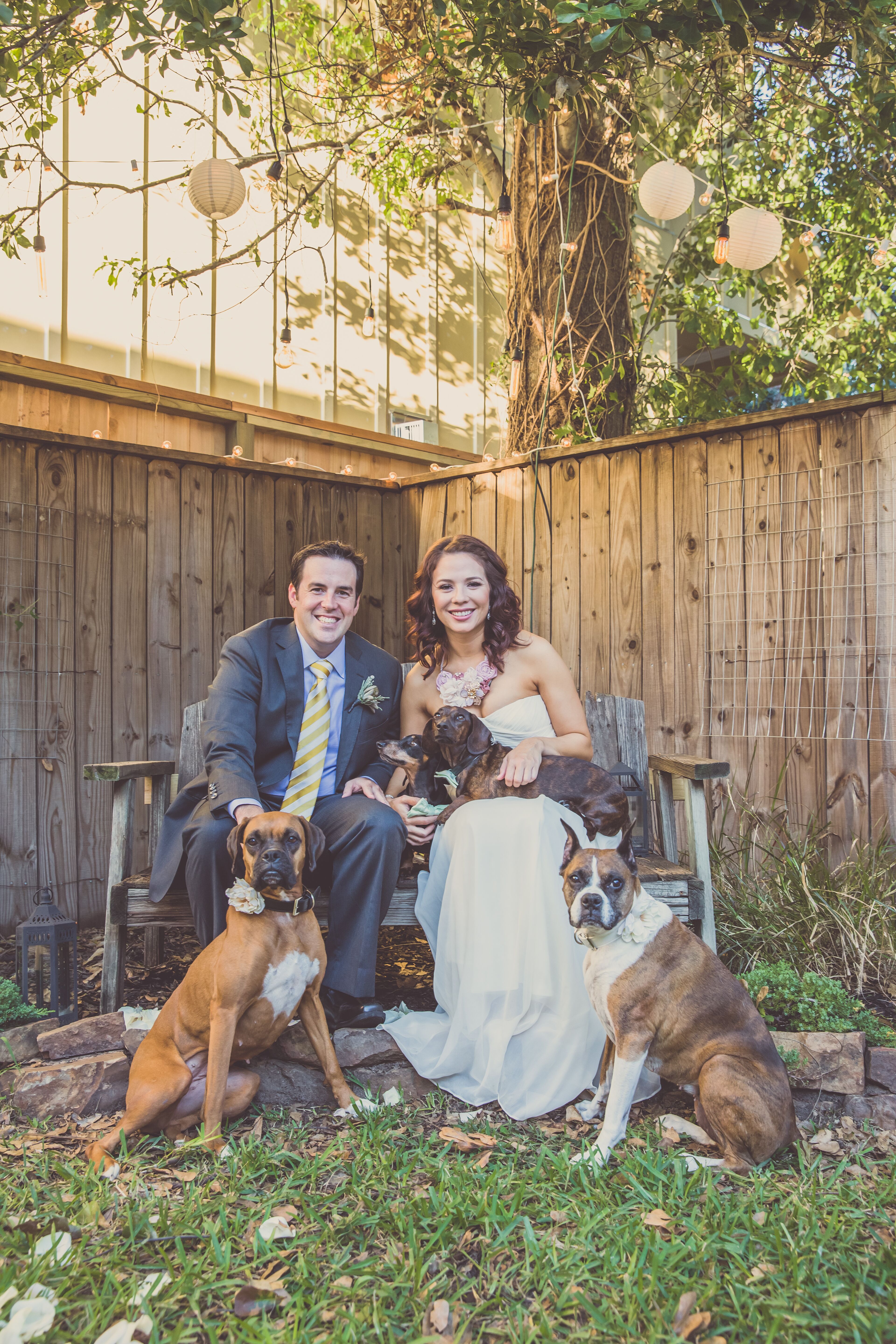 Family Portrait With Pets