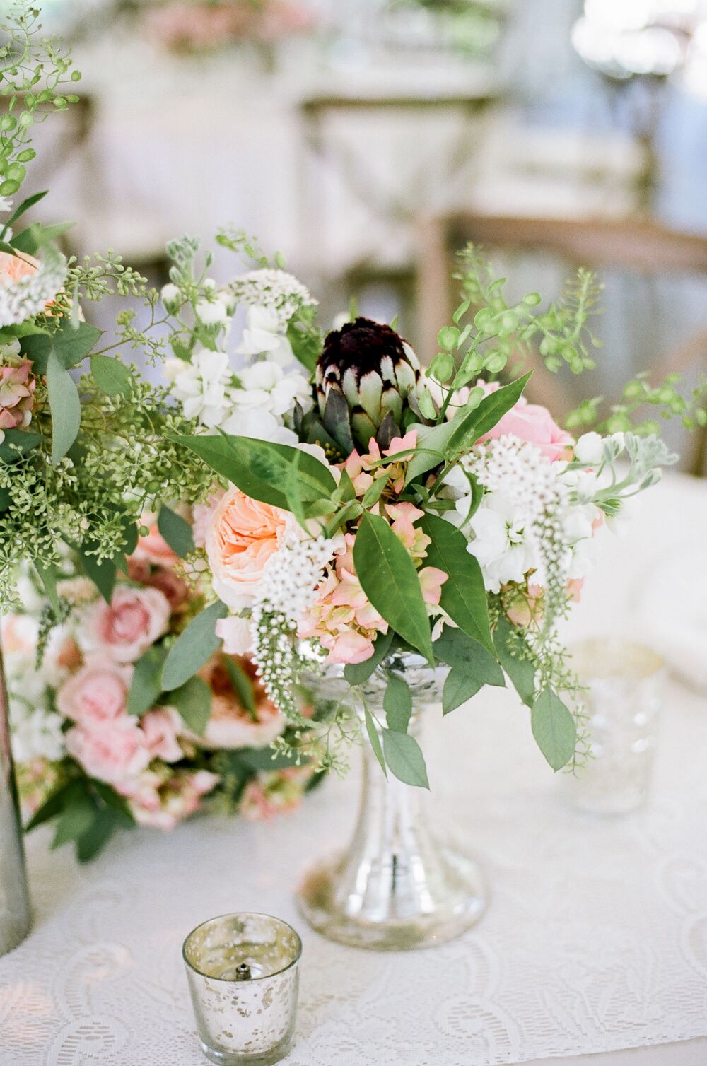 Arrangements Feature Hydrangeas