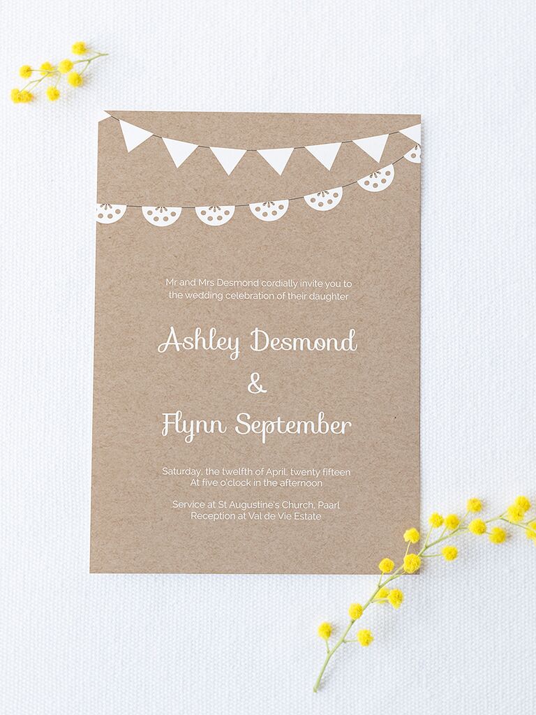 16 Printable Wedding Invitation Templates You Can DIY