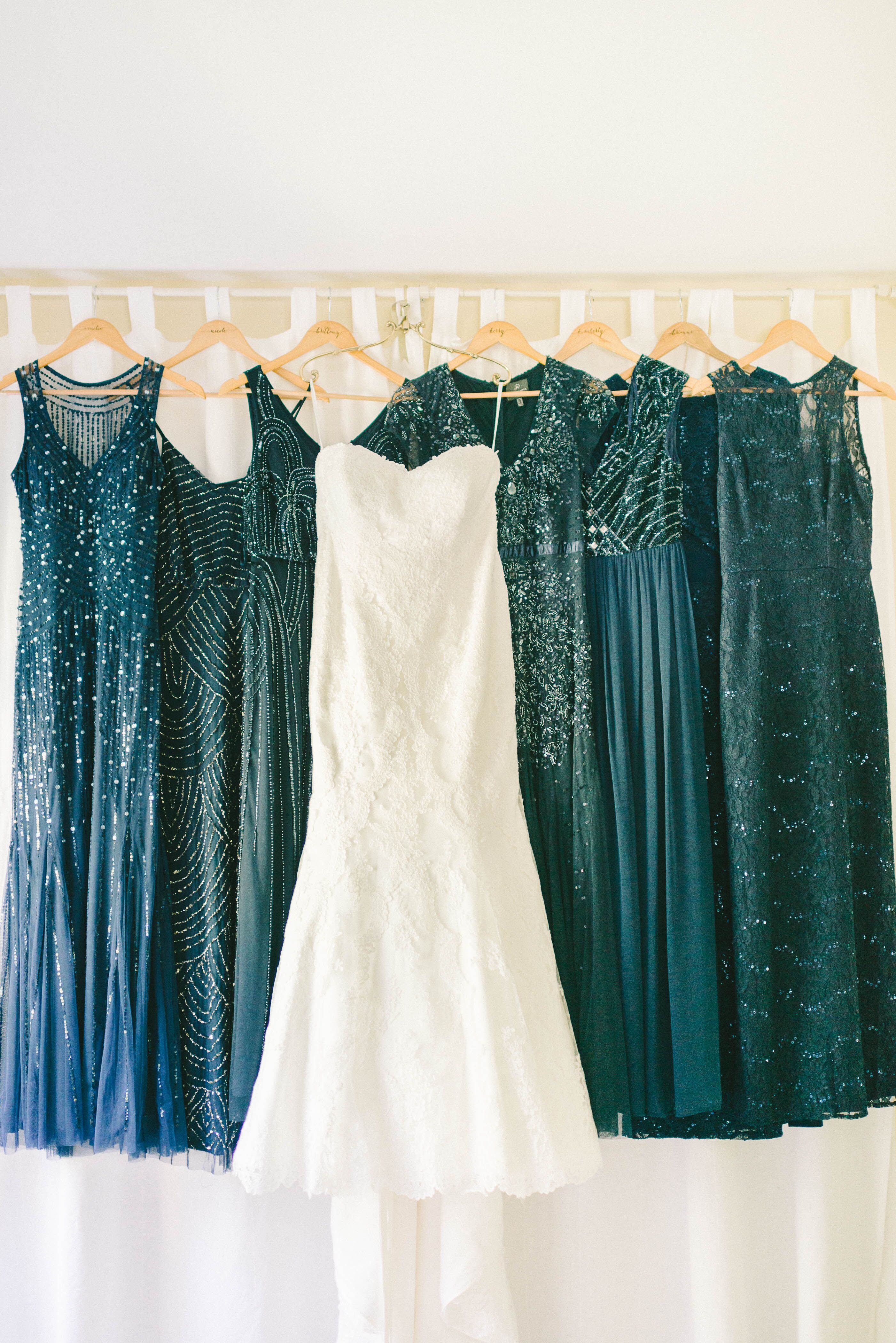 navy mismatched bridesmaid dresses Navy Blue Satin Bridesmaid Multiway Dress Dusty Blue Bridesmaid Dress 50 Mismatched  Bridesmaid Dresses Carly Hill
