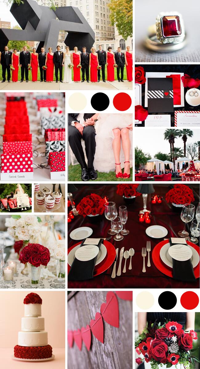 Make a Statement With This Dramatic Color Palette In Red