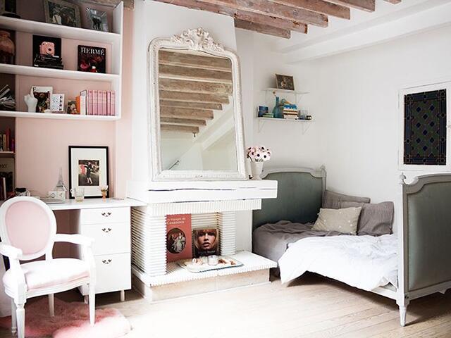 french bedroom interior