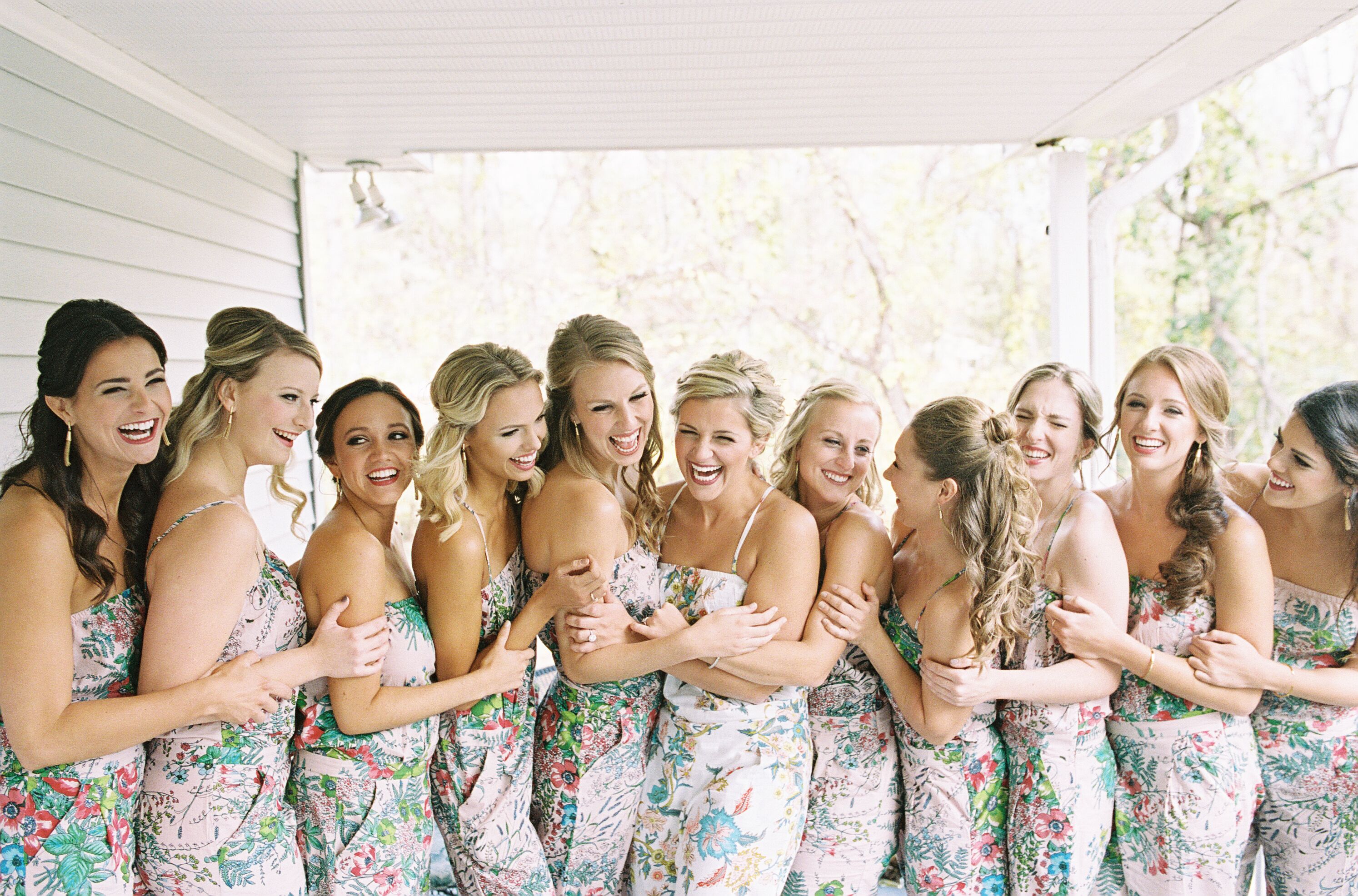 bridesmaid jumpsuit blush