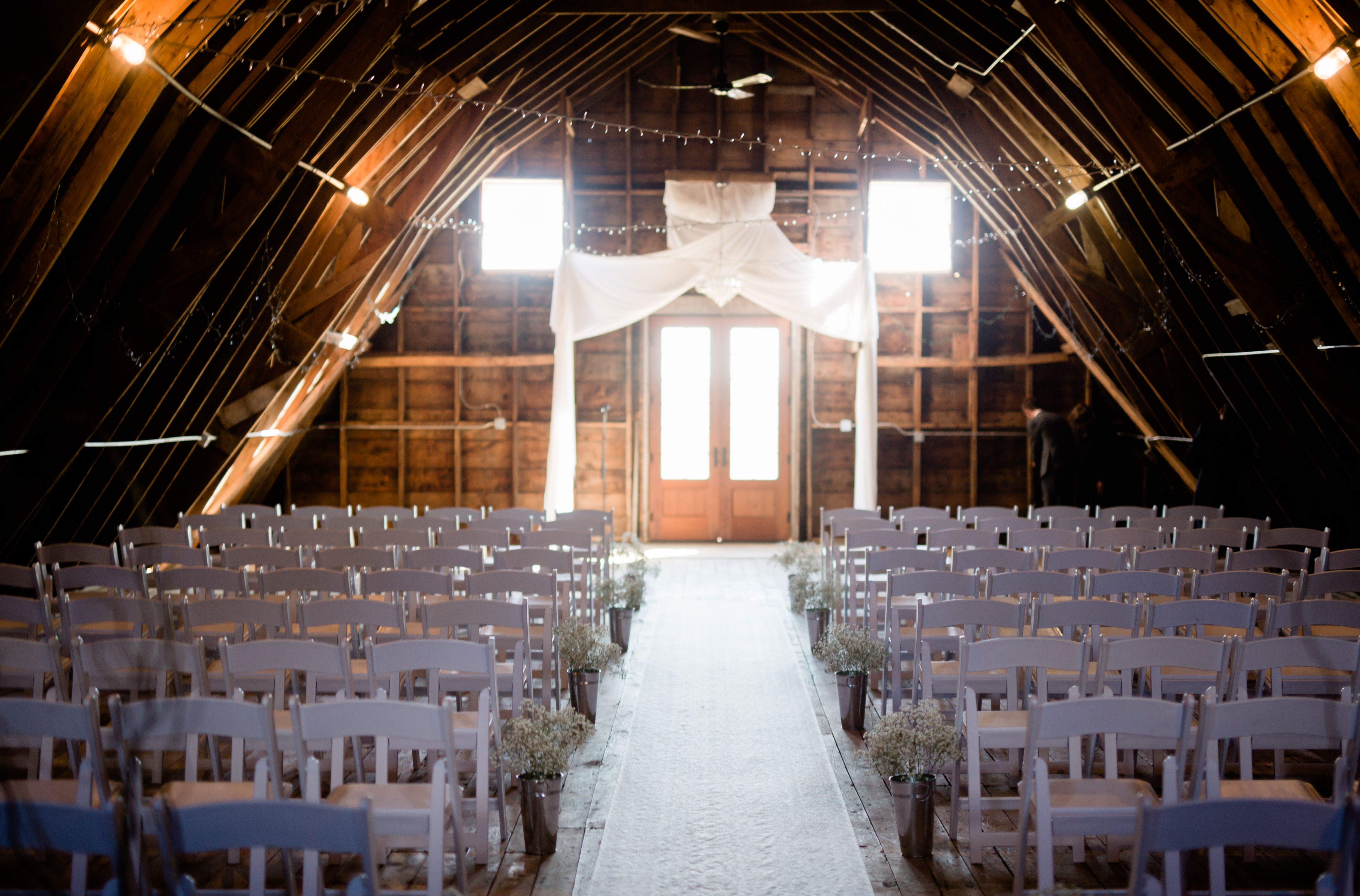 Coop S Event Barn Loft Wedding Ceremony