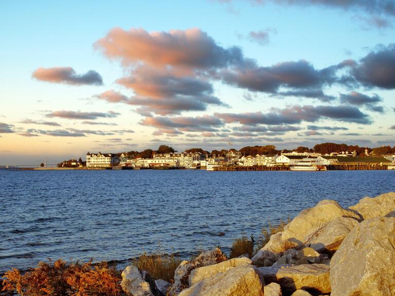 US wedding destination Mackinac Island, Michigan 