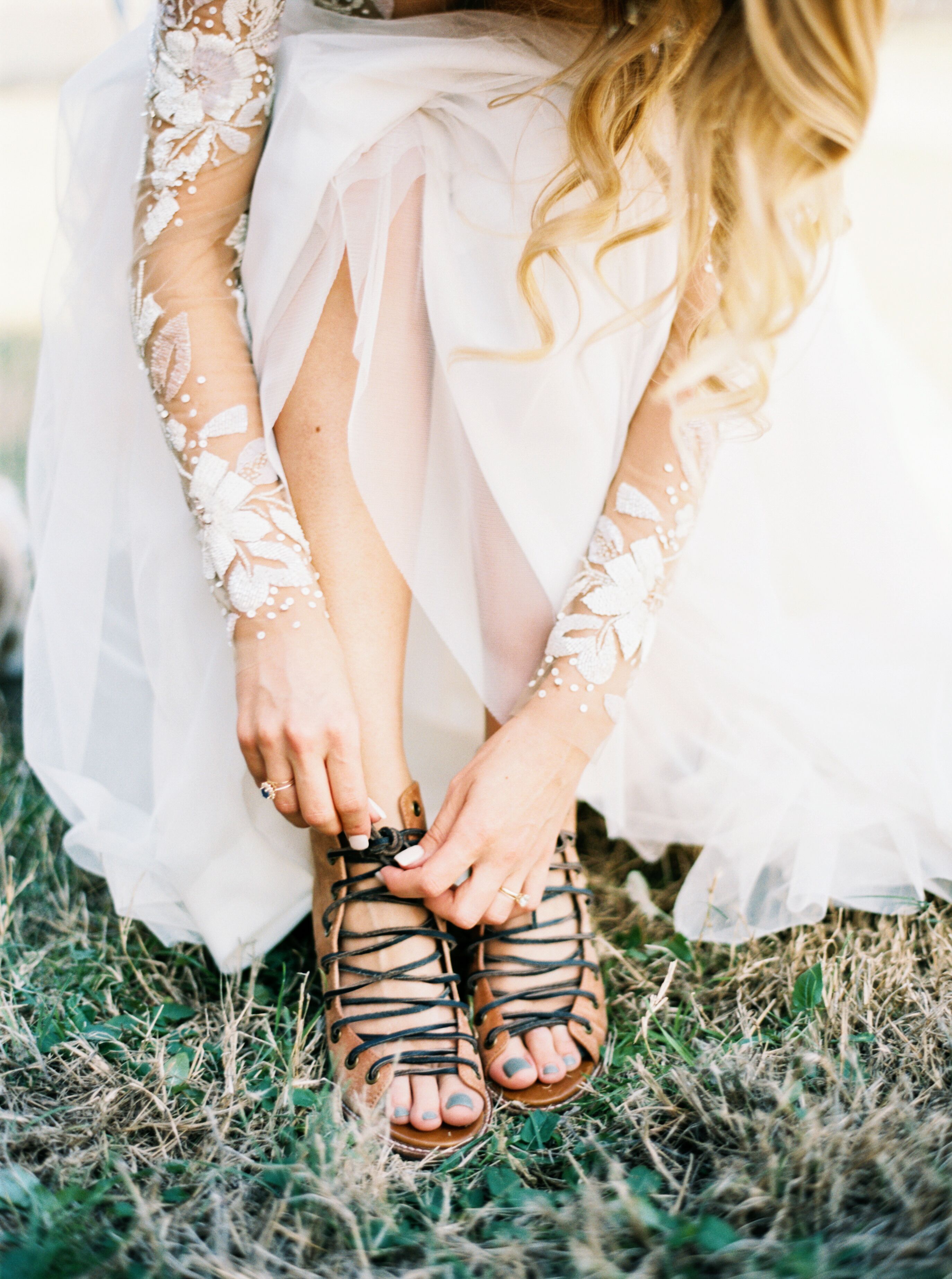 Bohemian Wedding Shoes