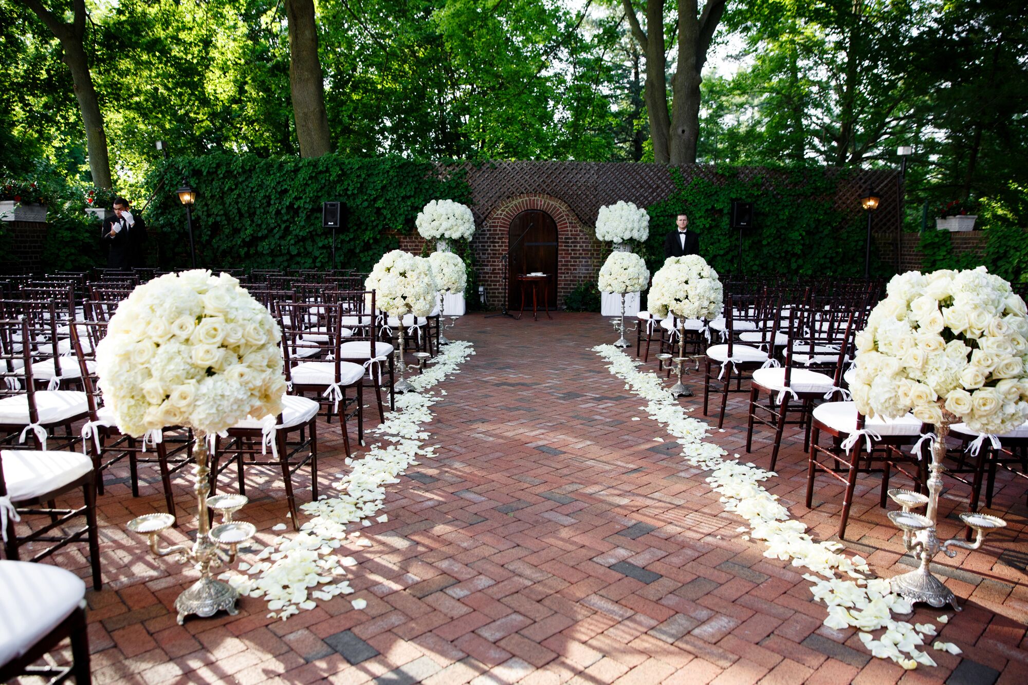 the bridal courtyard